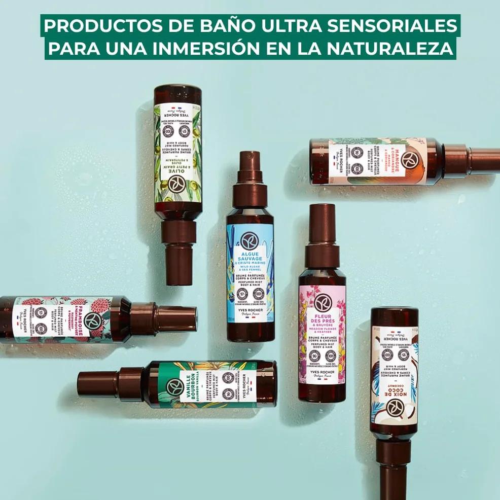 Yves Rocher Bruma Corporal Perfumada Vainilla BAIN DE NATURE 100 ml