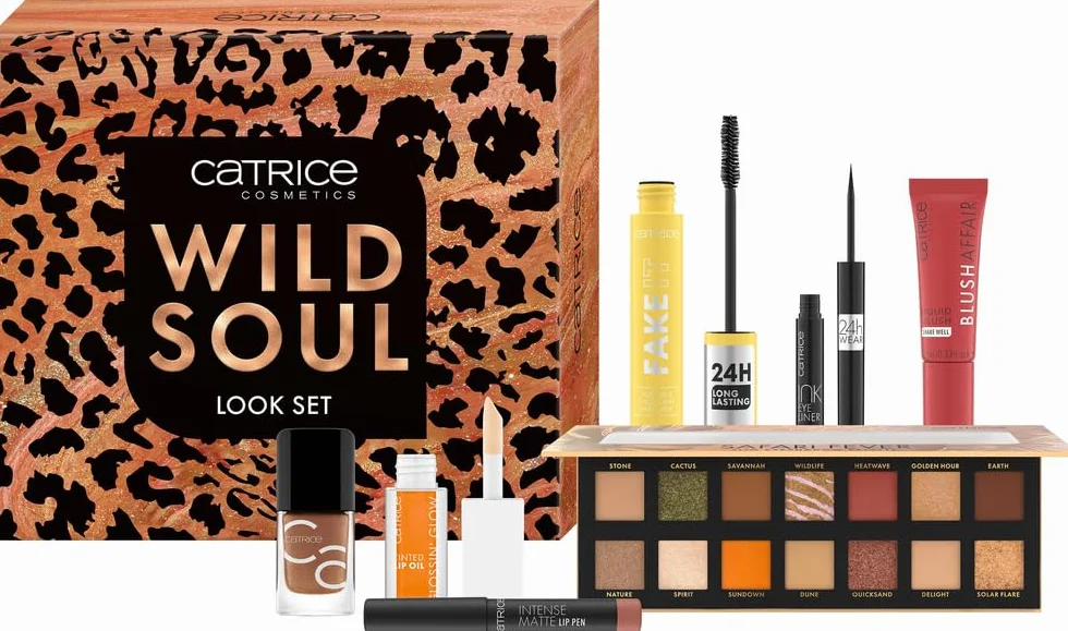 Catrice Set Wild Soul Look, dar volumen, Efecto tinte, brillante (1pcs)