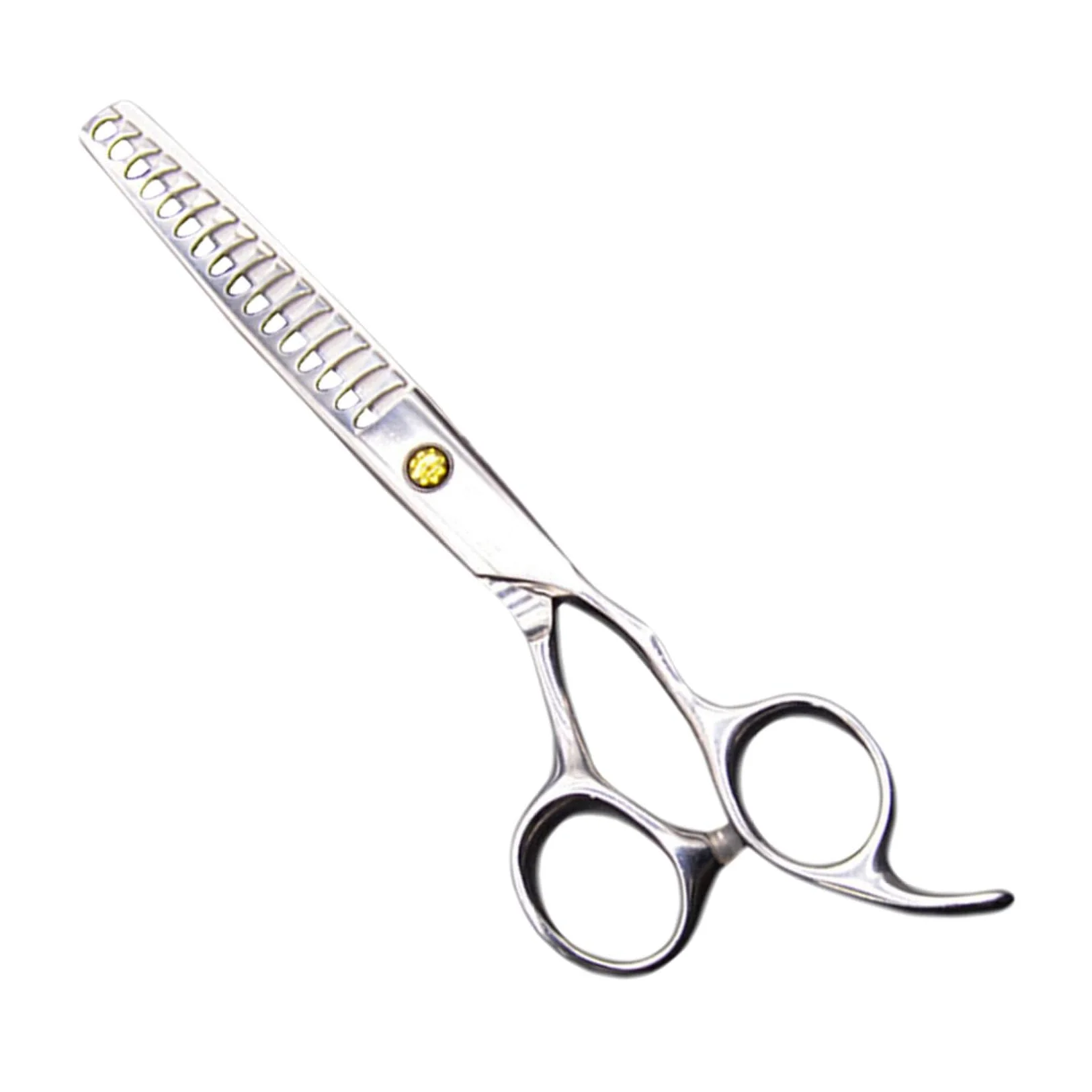 Cabilock Tijeras de Peluquería de Acero Inoxidable de 6.0 Pulgadas Diseño Ergonómico y Uso Seguro para Corte de Cabello en Casa y Salón Profesional