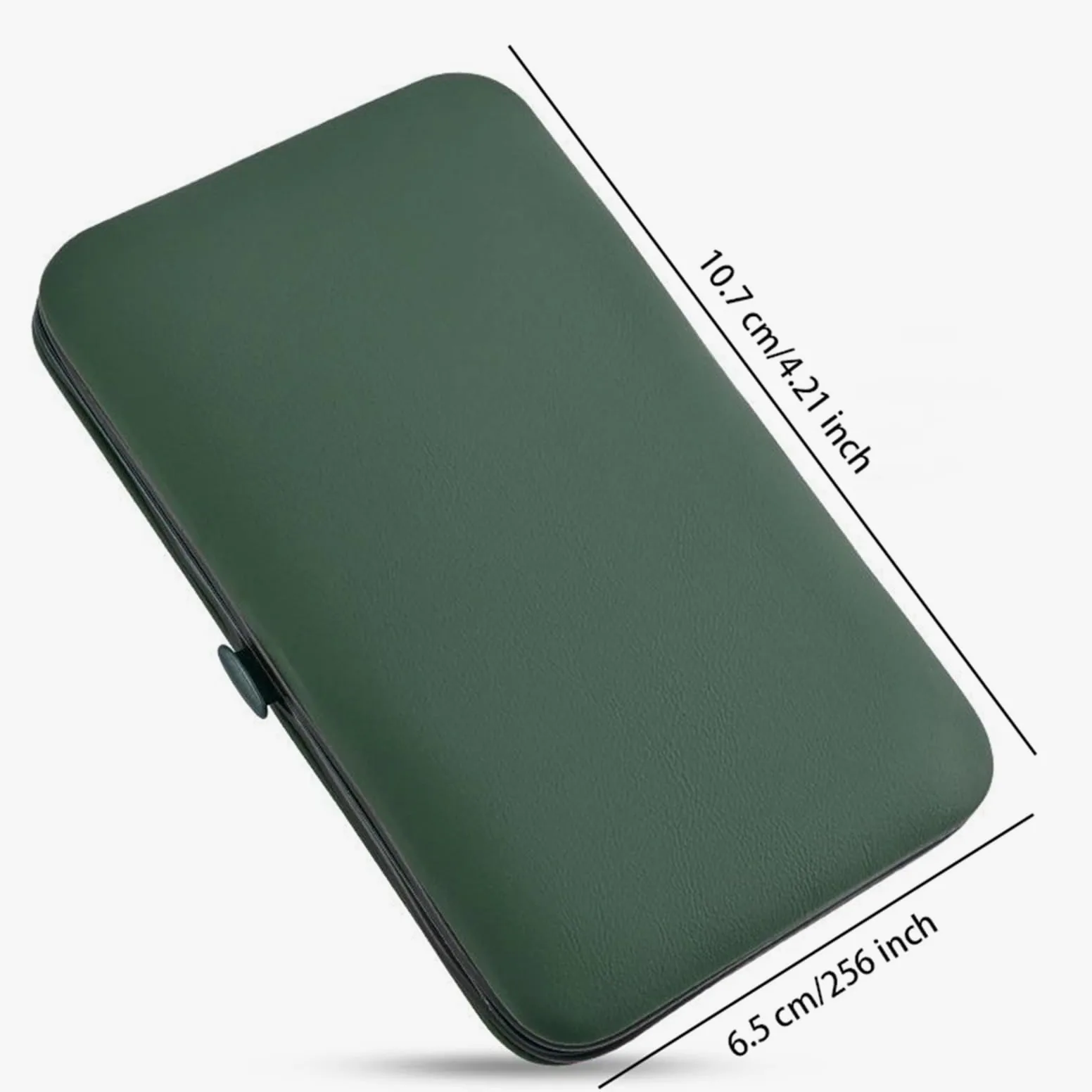 Kit de cortauñas de 7 Piezas, Juego de Herramientas de manicura con cortauñas, Estuche de Viaje portátil, alicates para cutículas y Kit de Corte, Juego Profesional de Cor