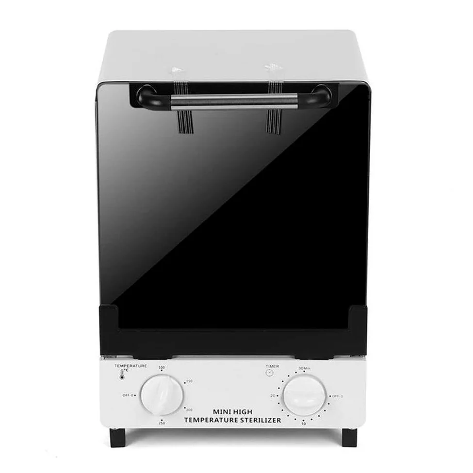 10L Esterilizador de Uñas Infrarrojo de Alta Temperatura Temporizador de Calor del Gabinete Sanitizing Box Manicure Spa Hair Beauty Salon Esterilización Desinfectante, 001