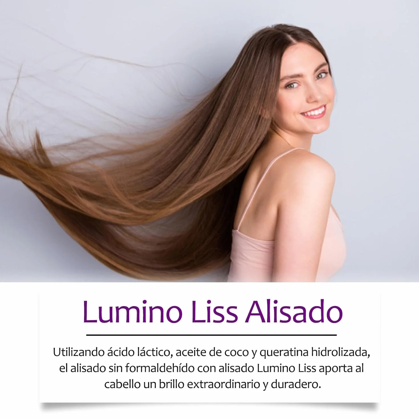 Lumino Liss Alisado Sin Formol Crema Alisadora para Cabello 3pcs