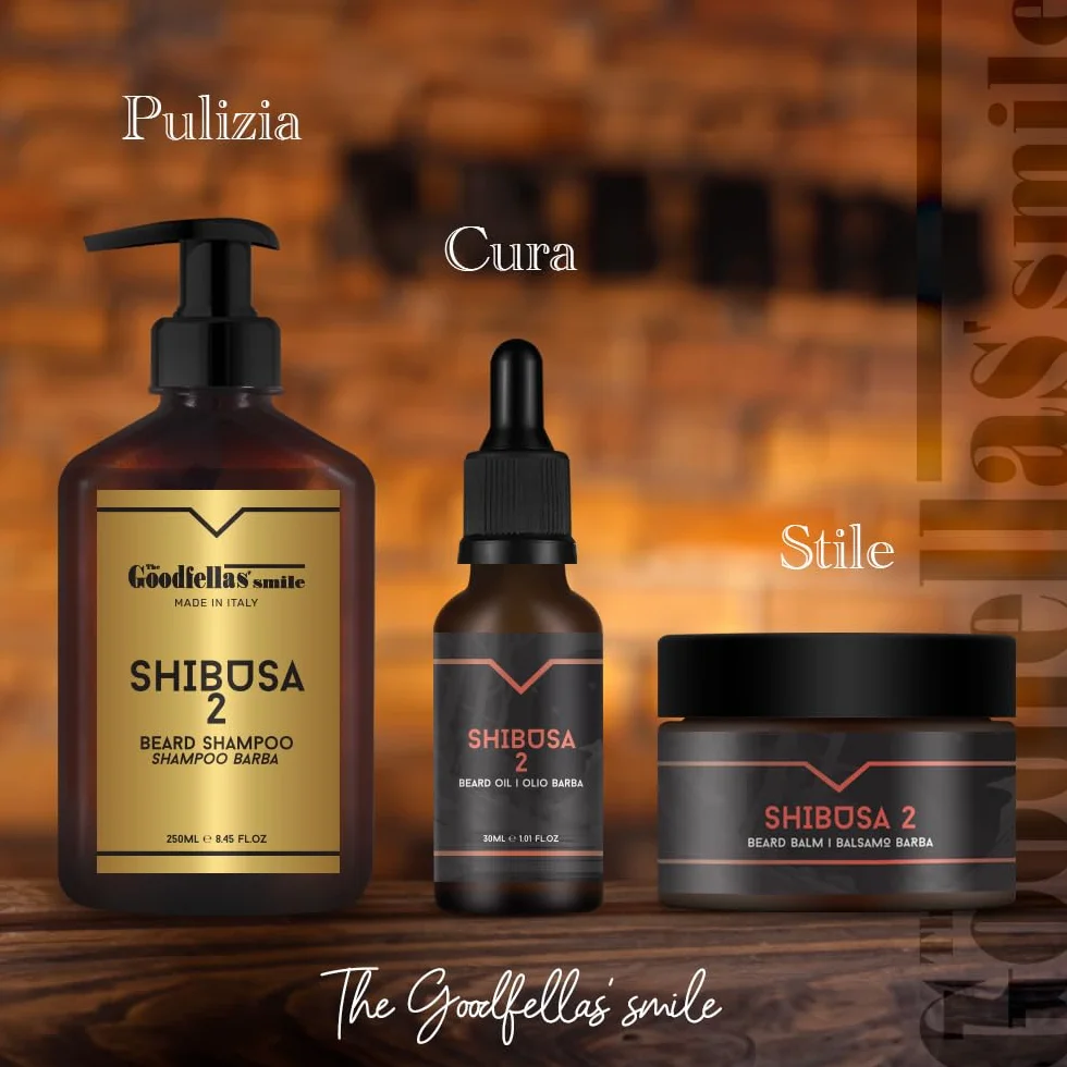 Shibusa shampoo barba nutriente 250ml