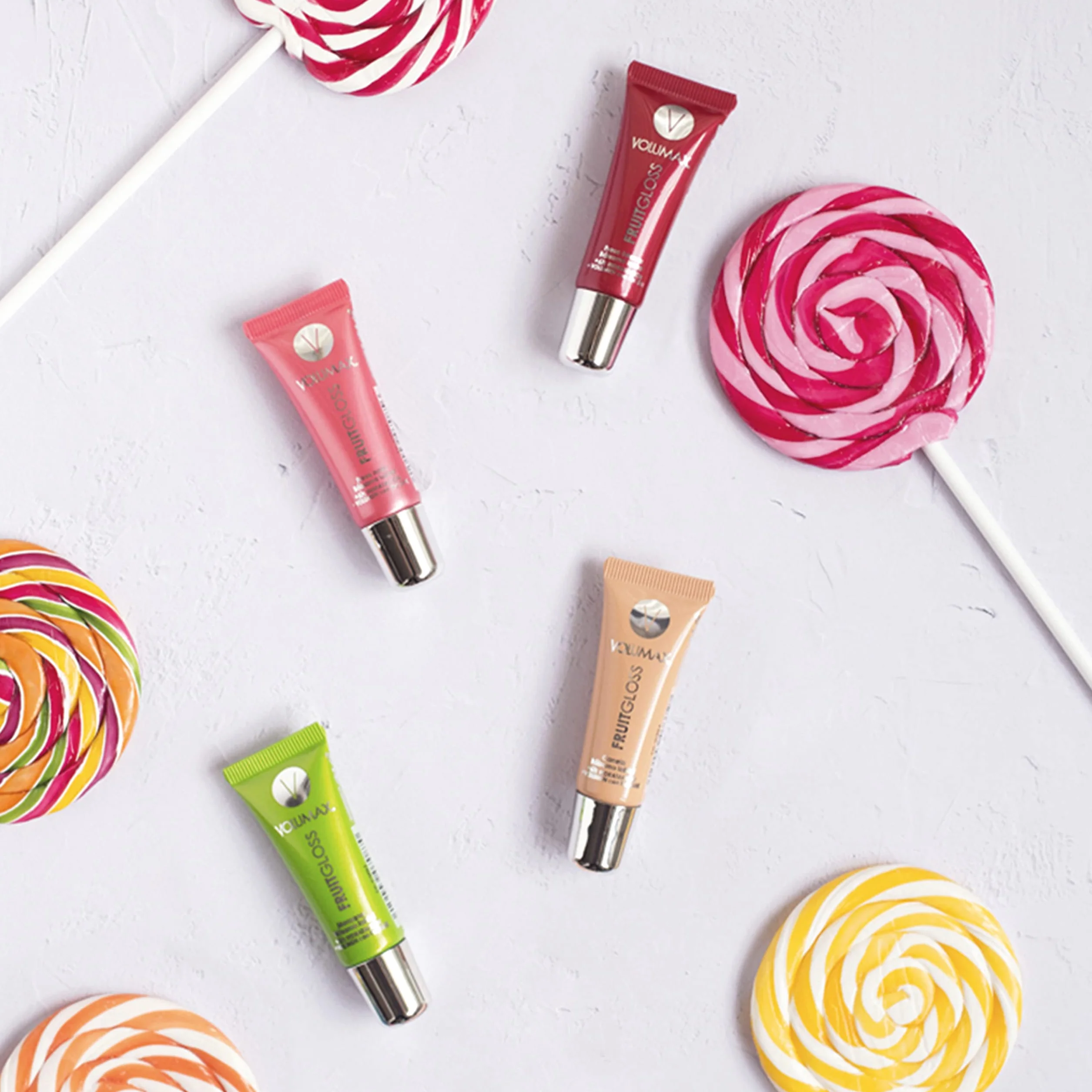 Volumax Fruitgloss Bálsamo Labial con Retinol y Tripéptido Pal-GHK 7.5 mL