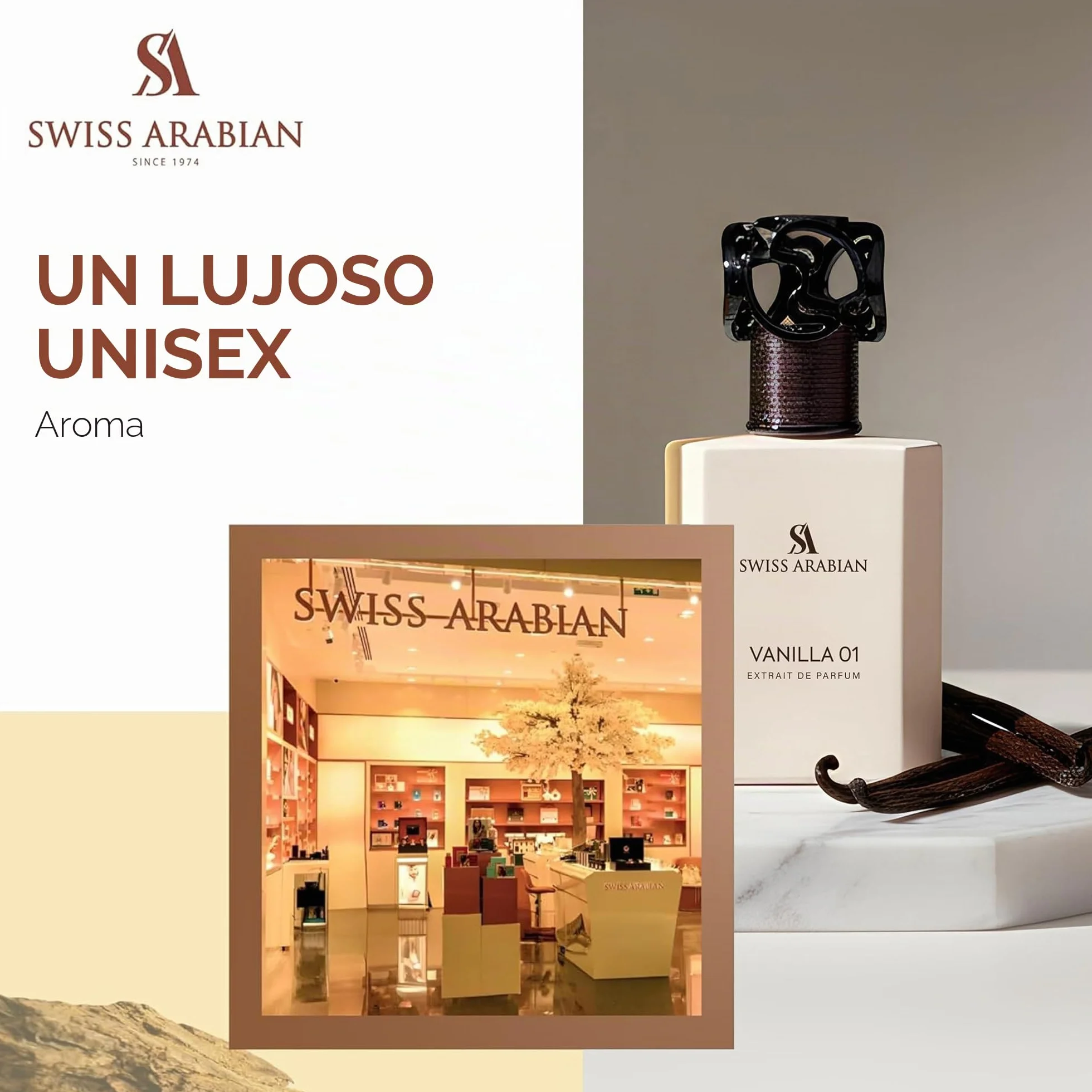 Swiss Arabian Vanilla 01 Extrait De Parfum 75 ml