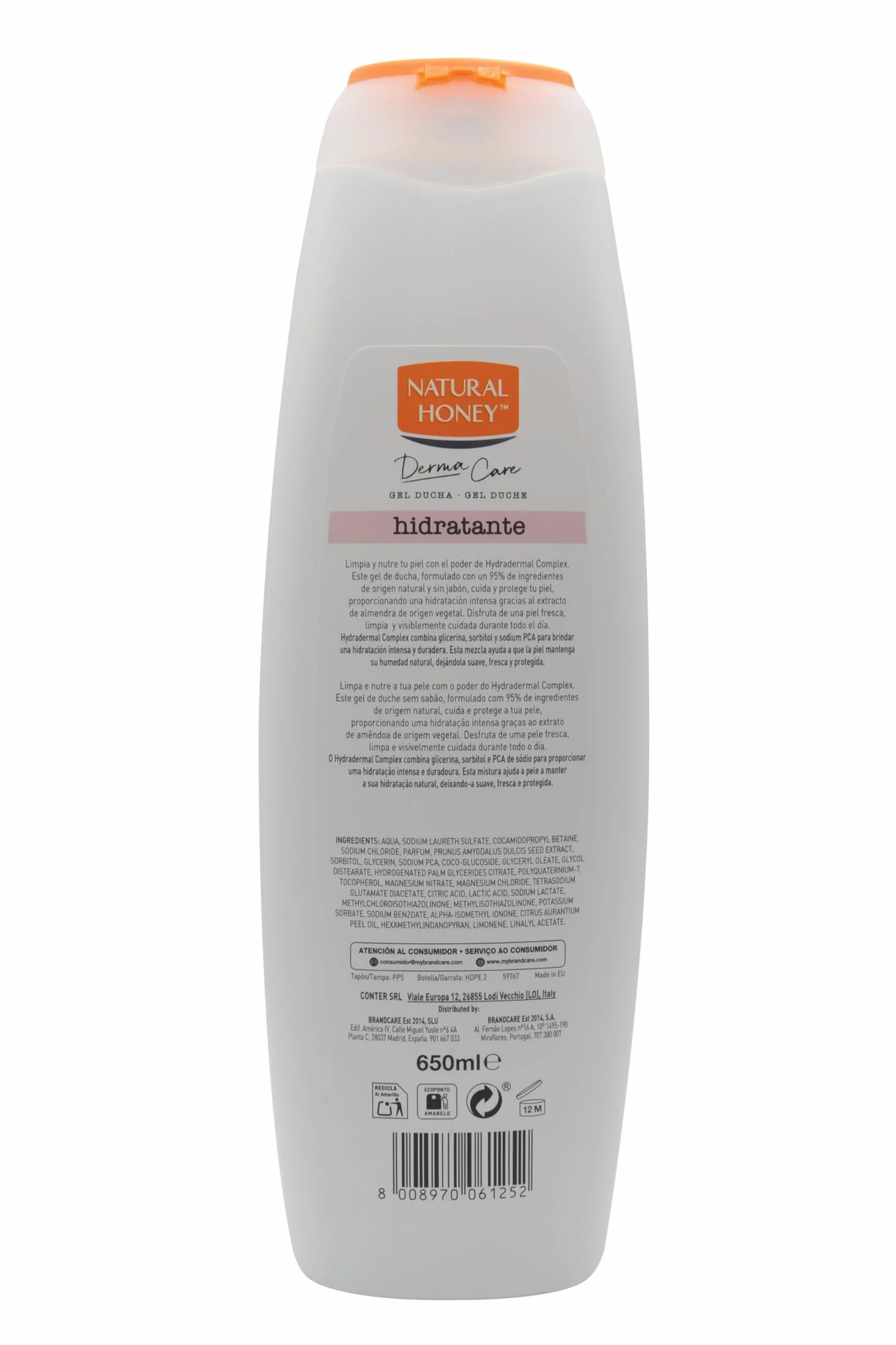 ACEITE ALMENDRAS DULCES hidratante Gel de ducha 650 ml