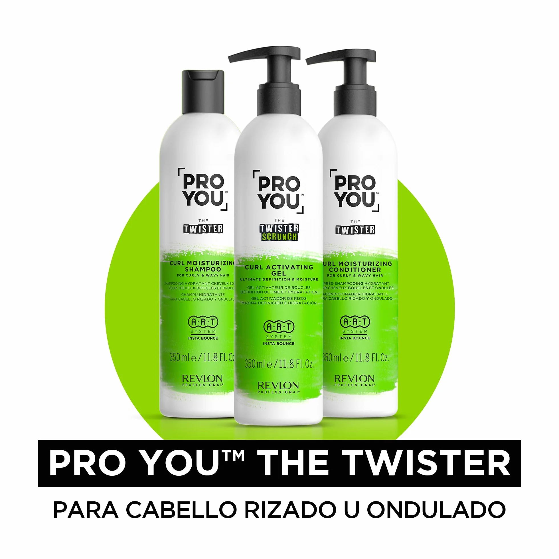 REVLON PROFESSIONAL ProYou The Twister Scrunch Gel Activador de Rizos 350 ml
