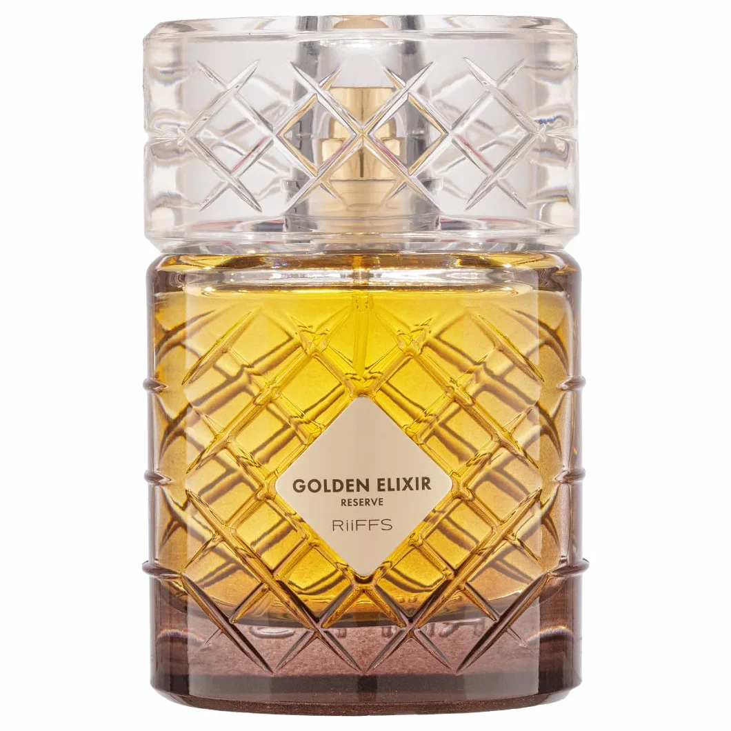 Riiffs Perfumes Golden Elixir Reserve Extrait de Parfum Ámbar Especiado Oriental 100 ml