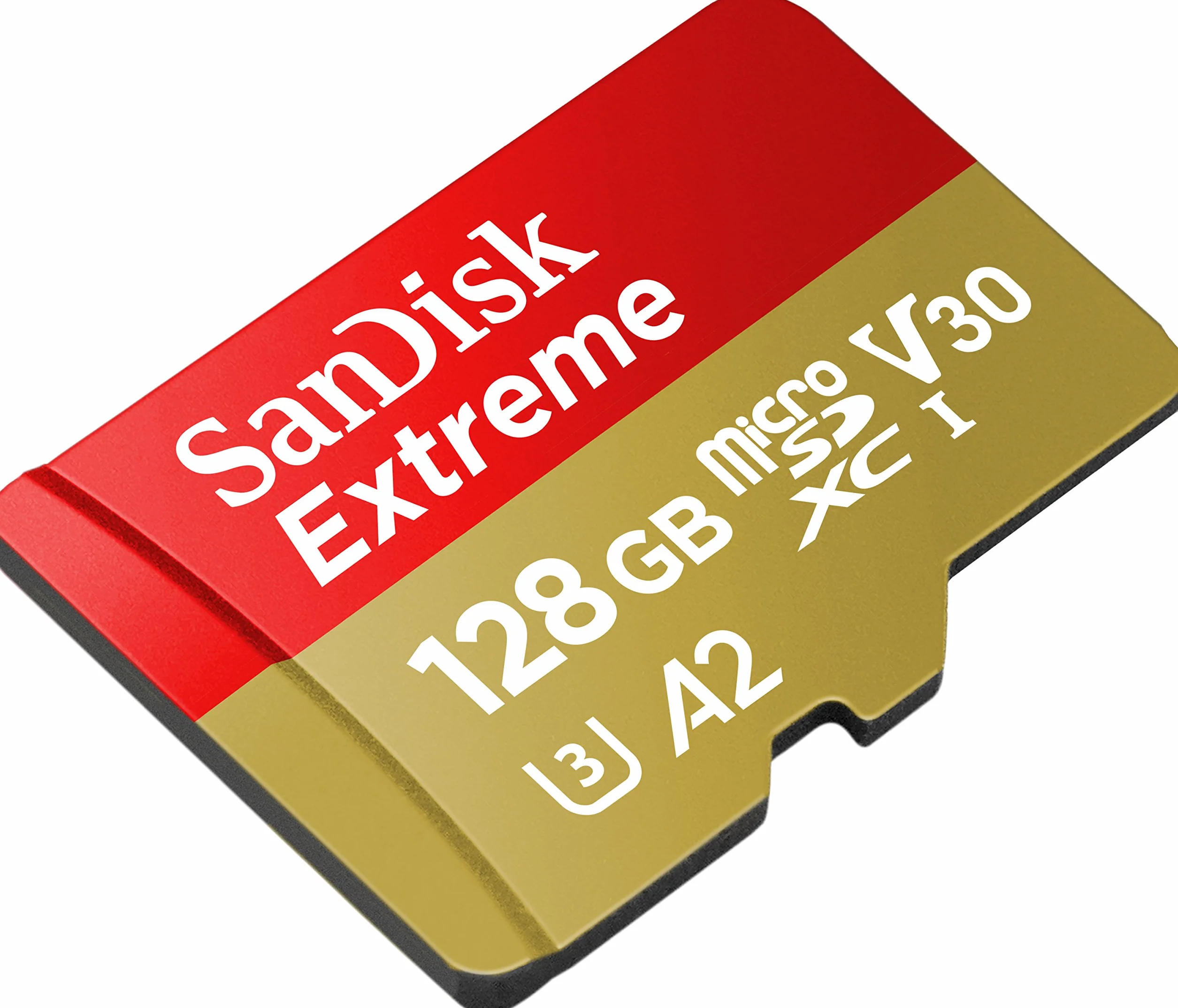 SanDisk 128GB Extreme microSDXC tarjeta Clase A2 UHS-I U3 V30 190 MB/s