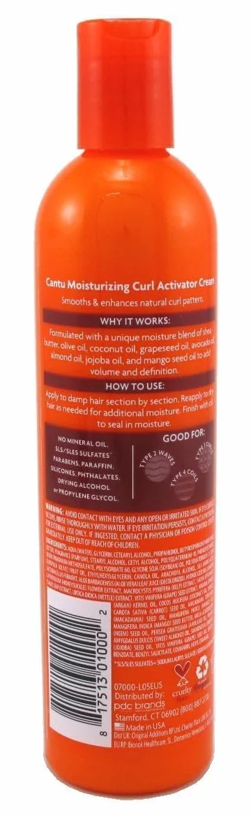 CANTU Crema Capilar para Cabello Rizado 355 ml