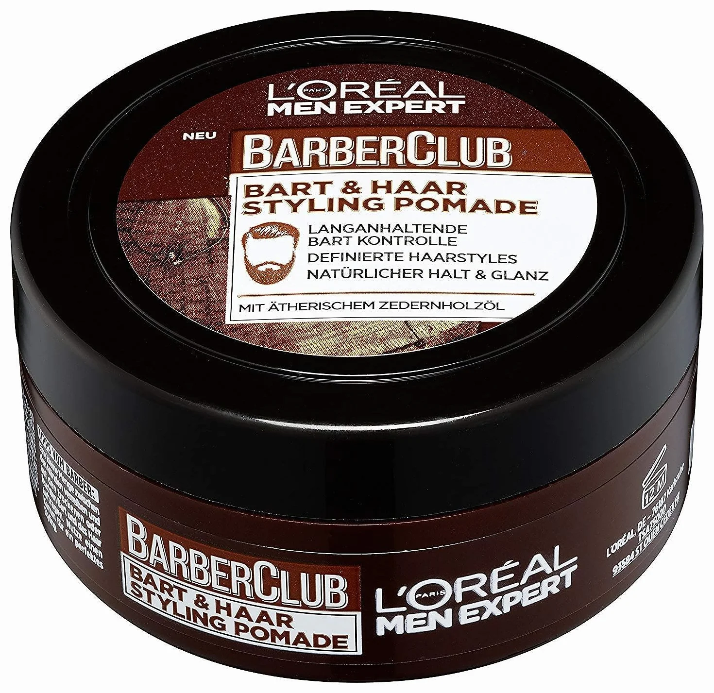 L 'Oréal Men Expert Barber Club Barba y Cabello Pomade 75 ml