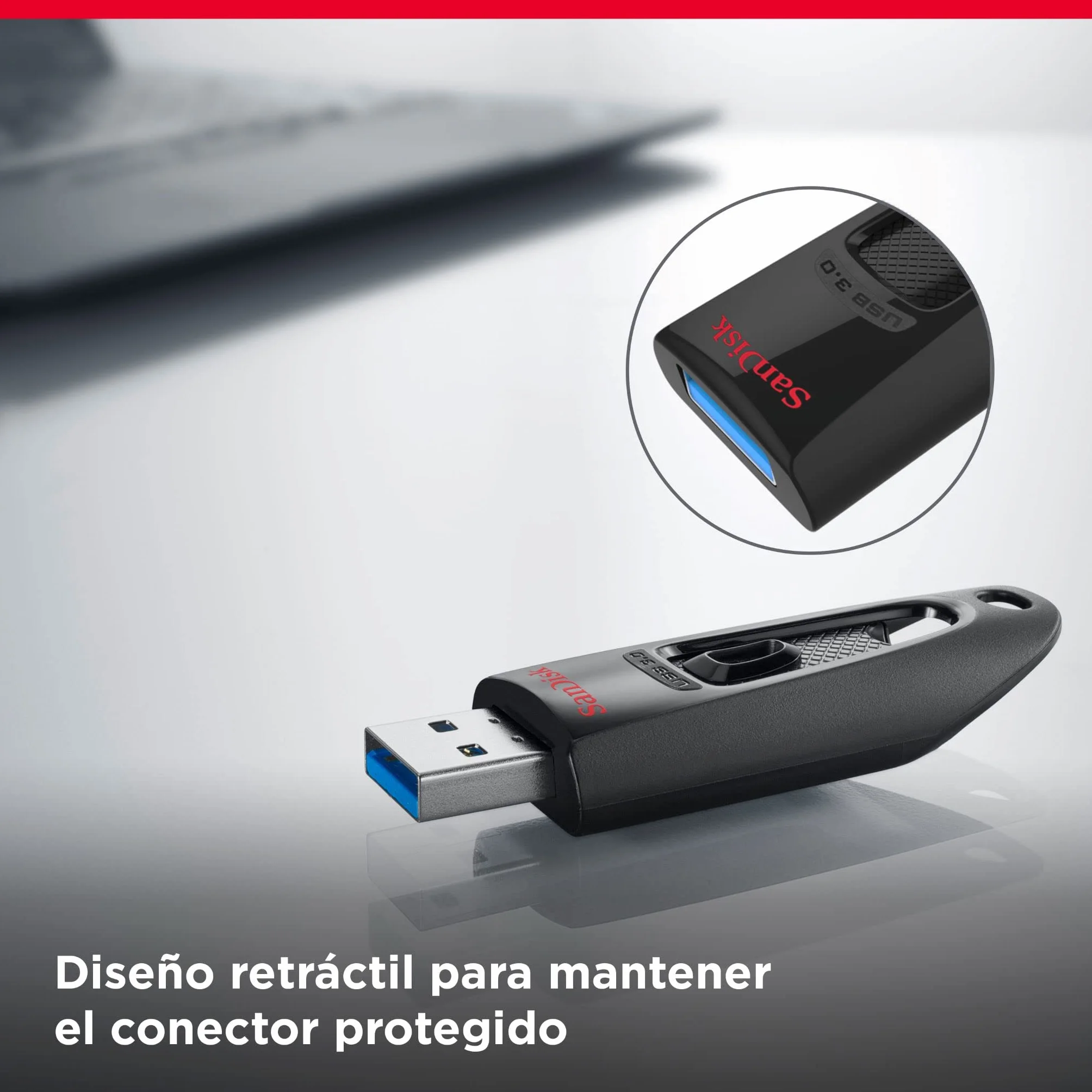 SanDisk Ultra 128 GB USB 3.0 Flash Drive Black