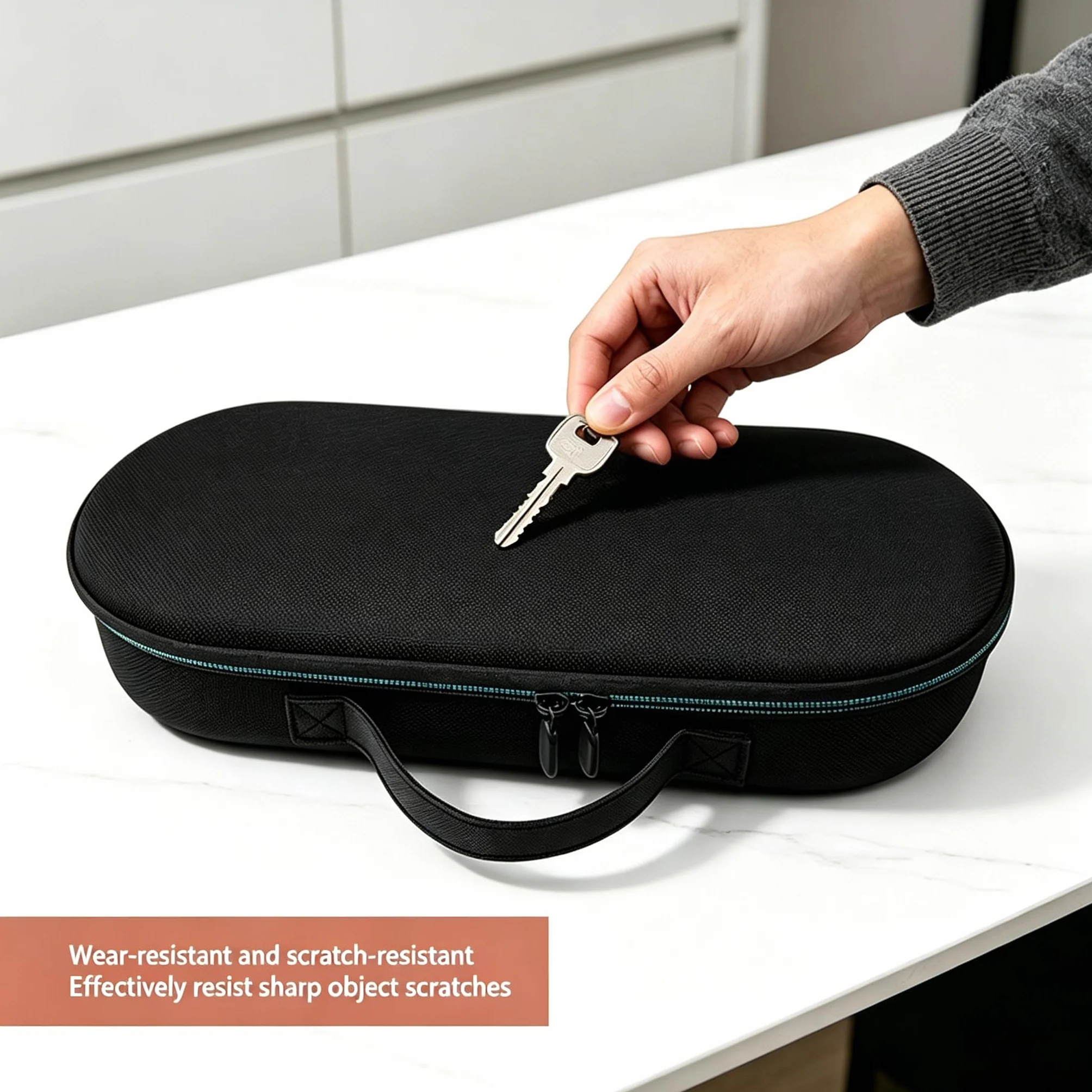 Funda de transporte compatible con Dy-Son Supernic Travel/HD19, tela Oxford impermeable, a prueba de golpes y resistente a los arañazos, bolsa de almacenamiento de viaje para secador de