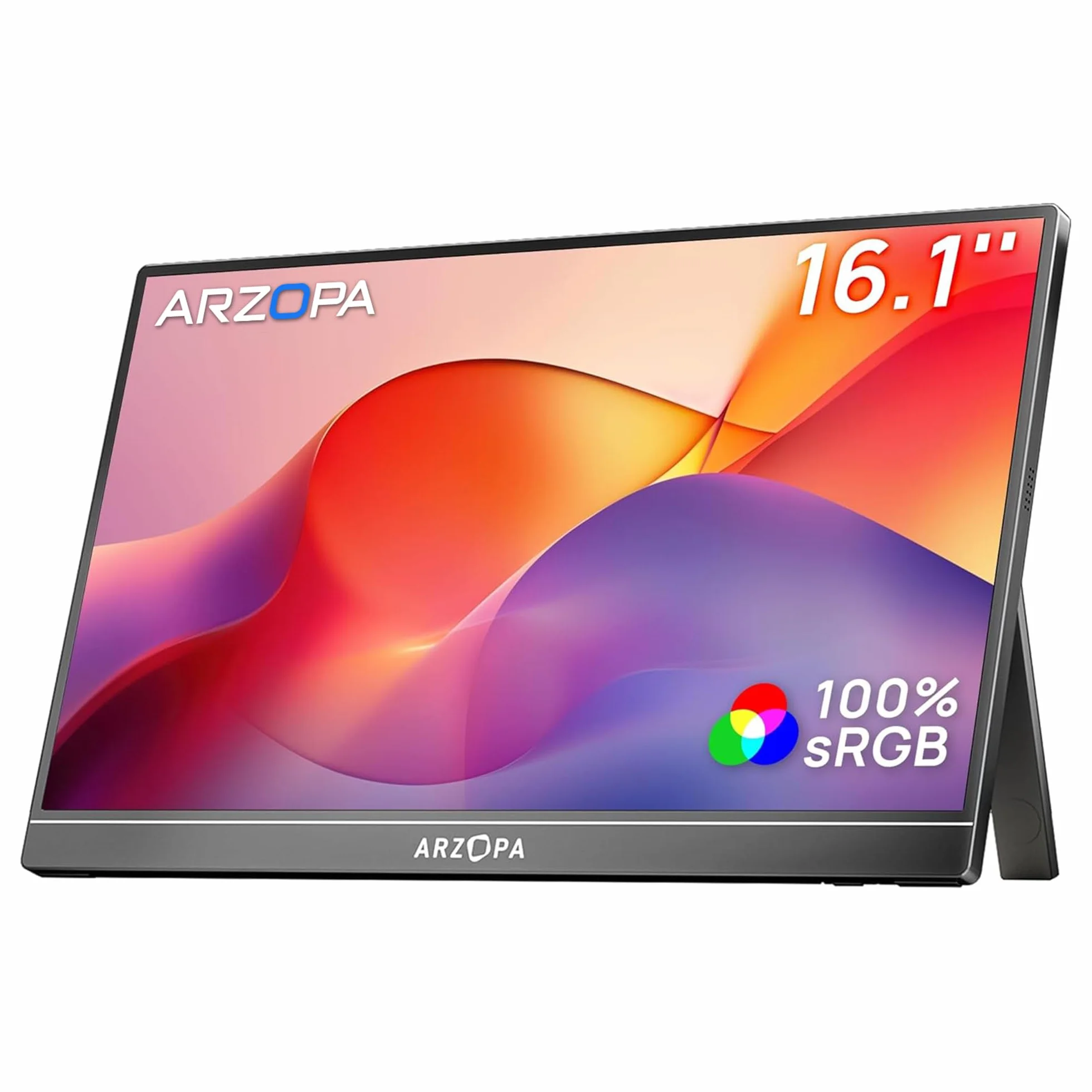 ARZOPA 16.1" Monitor Portátil FHD IPS 100sRGB% HDMI Type-C USB-C Z1C