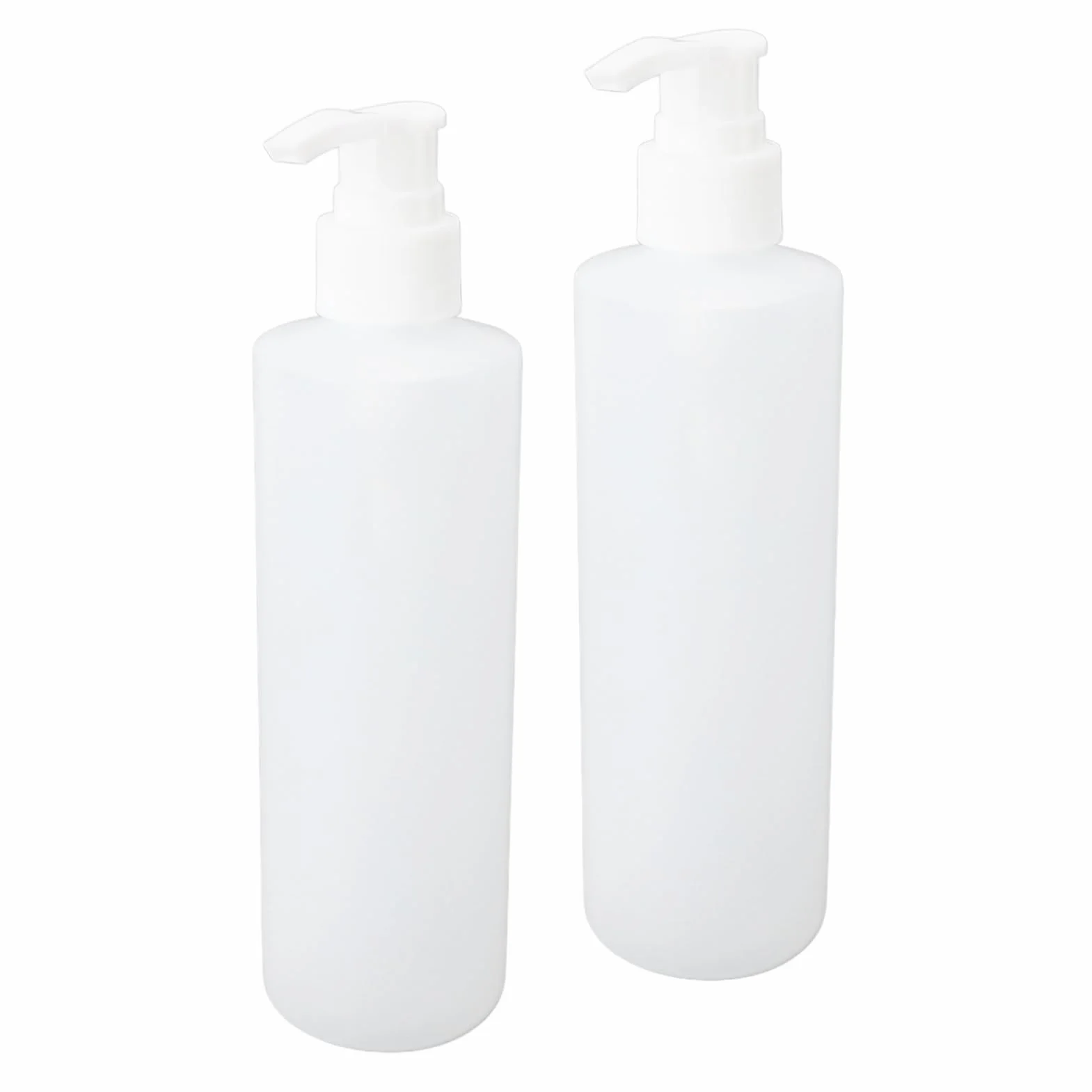 FILFEEL 2 Botellas de Repuesto para Calentador de Aceite de Masaje, Botellas de Bomba de champú Recargables para Calentador de Loción (250 Ml de Capacidad por Botella) Vacías