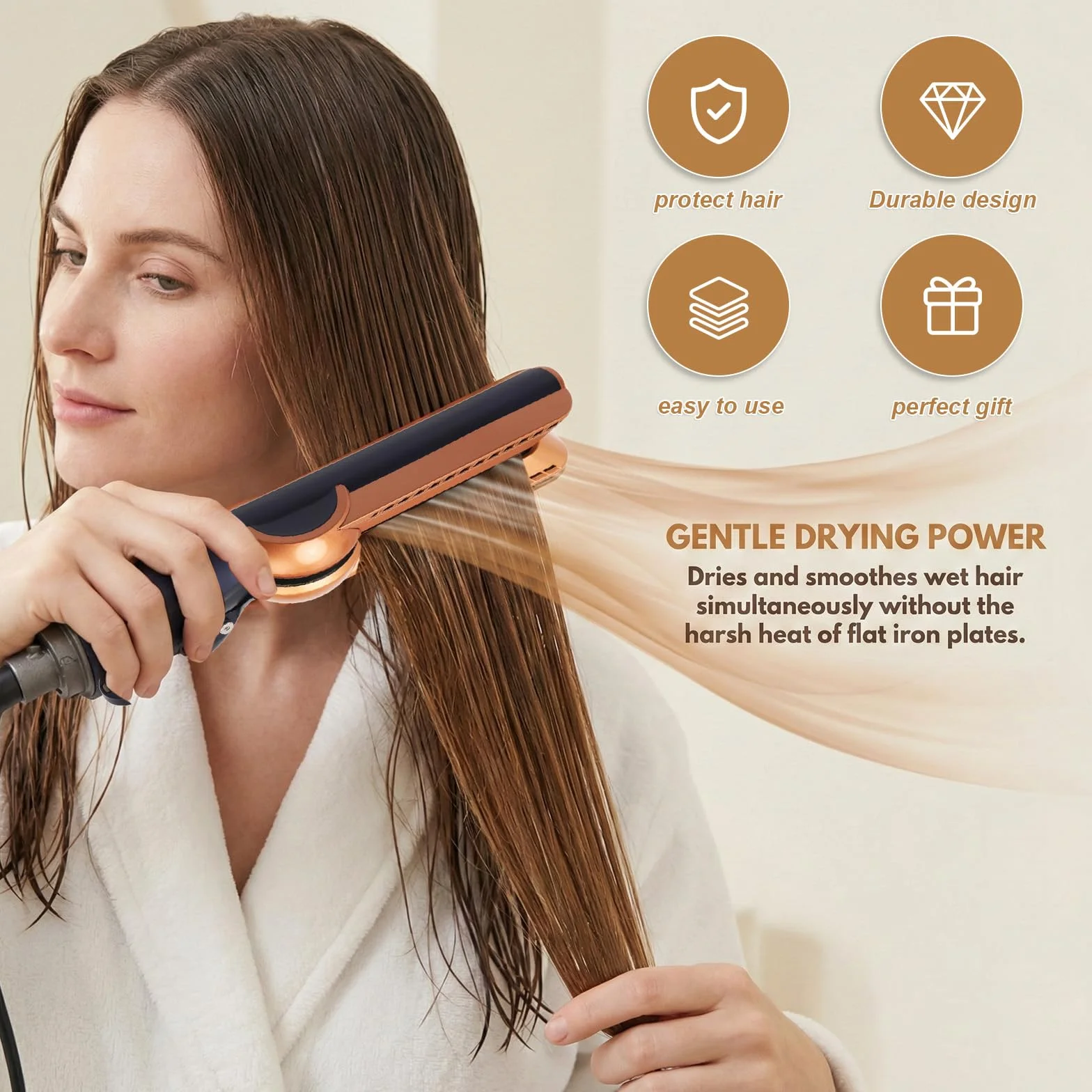 Dyson Airflow Accesorio para alisar el pelo Airwrap HS01 HS05 HS08 tecnología de aire frío