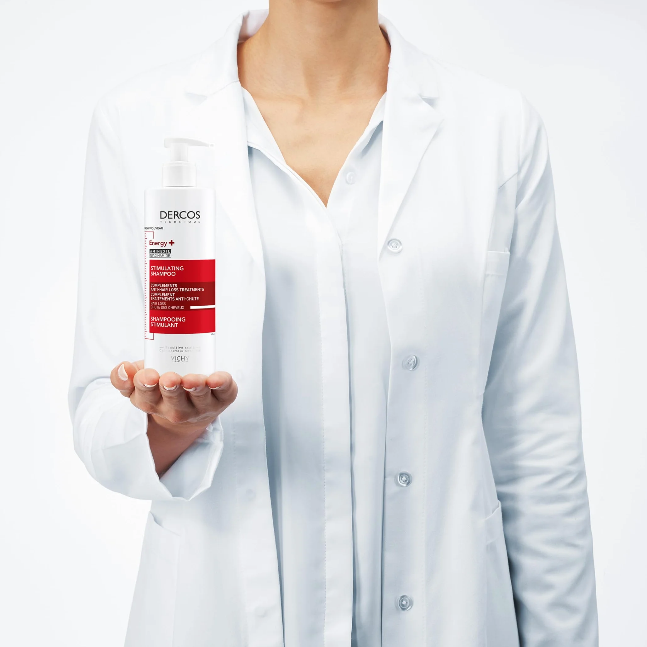 Vichy Dercos Champú Anticaída Aminexil Energy+ Para Todo Tipo de Cabello