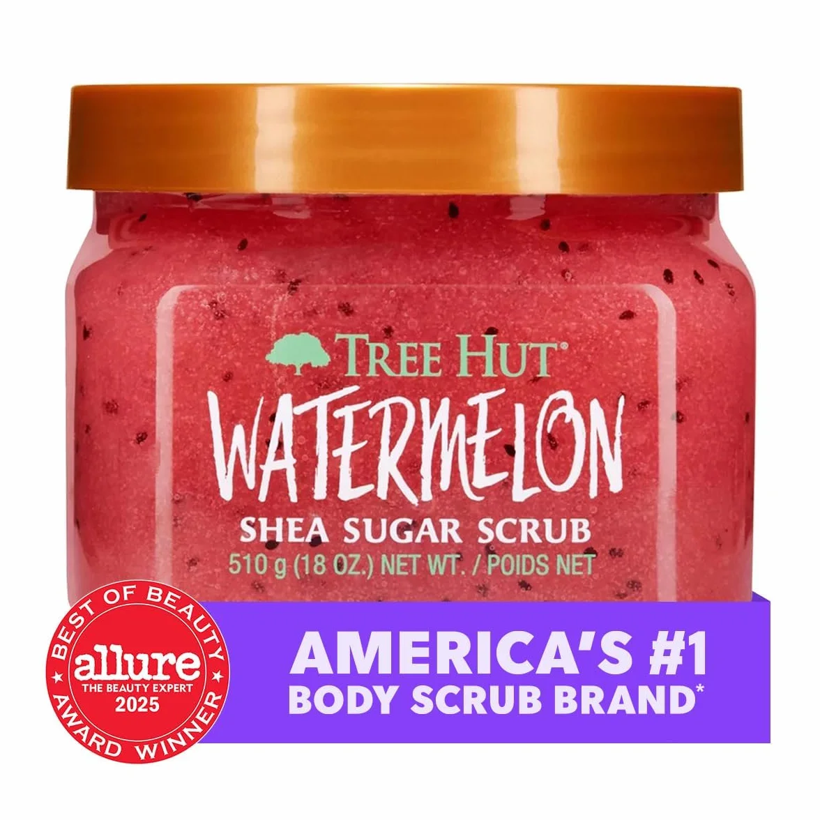 Tree Hut Exfoliante Corporal de Azúcar Watermelon 510 g Vitamina C Manteca de Karité
