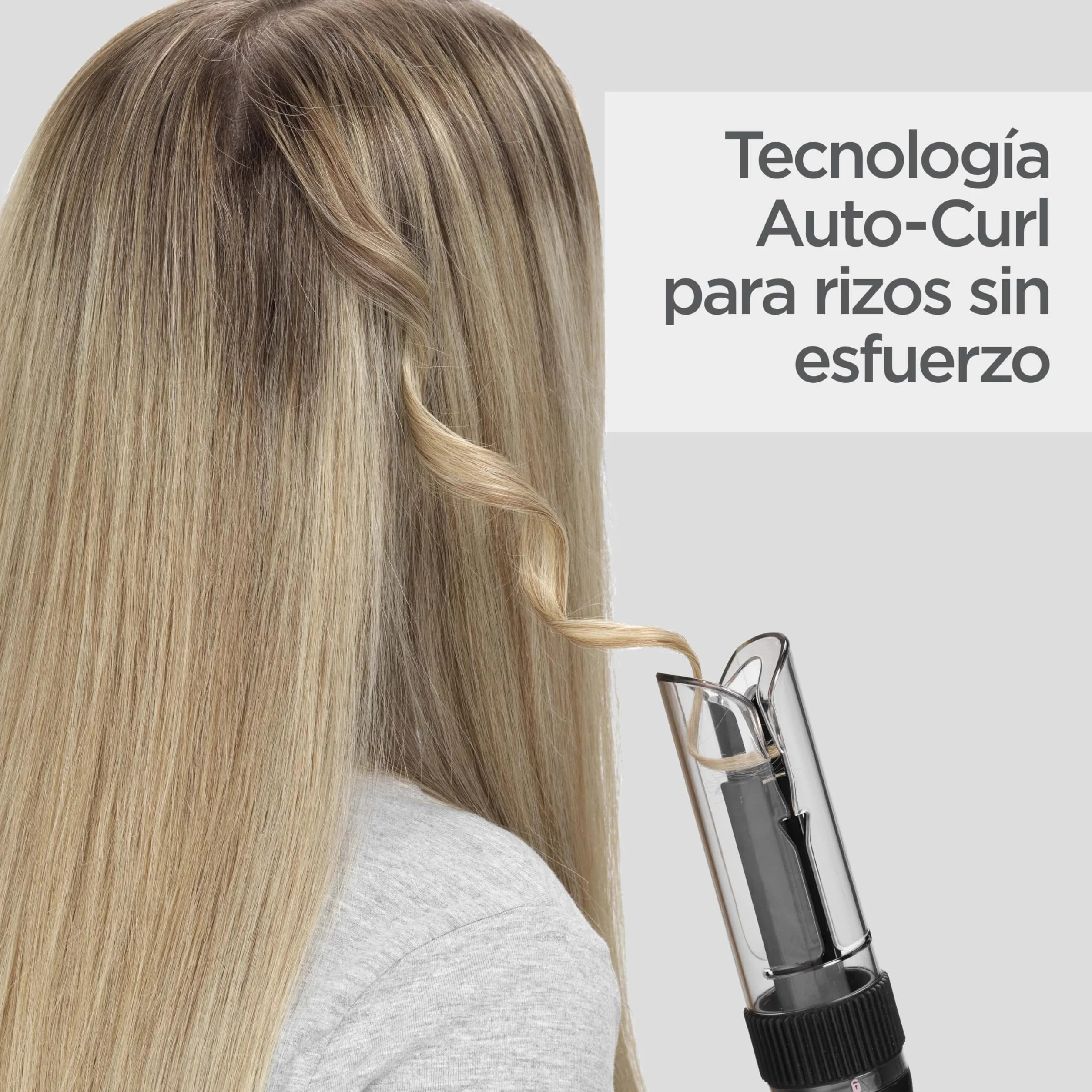 BaByliss Curl Secret Lite Rizador Automático 210° Negro Oro Rosa C1031E