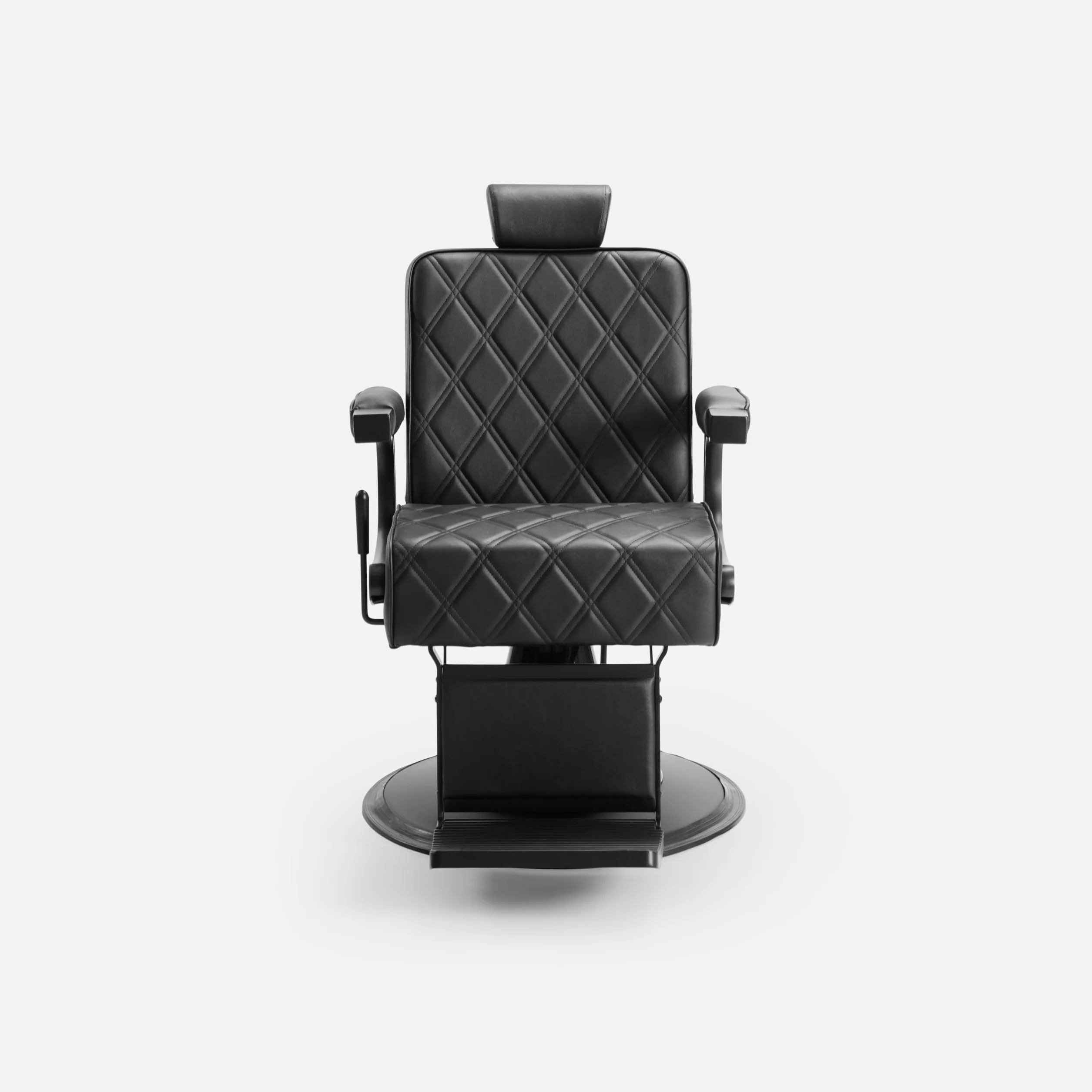 Sillón Barbero hidráulico reclinable giratorio Gon Black