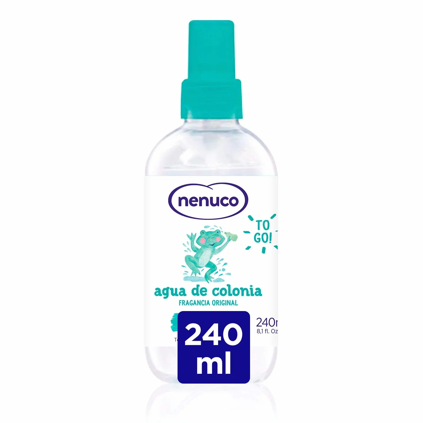 Nenuco Agua de Colonia para Bebés Recién Nacido 3 meses Fragancia Original Spray 240 ml