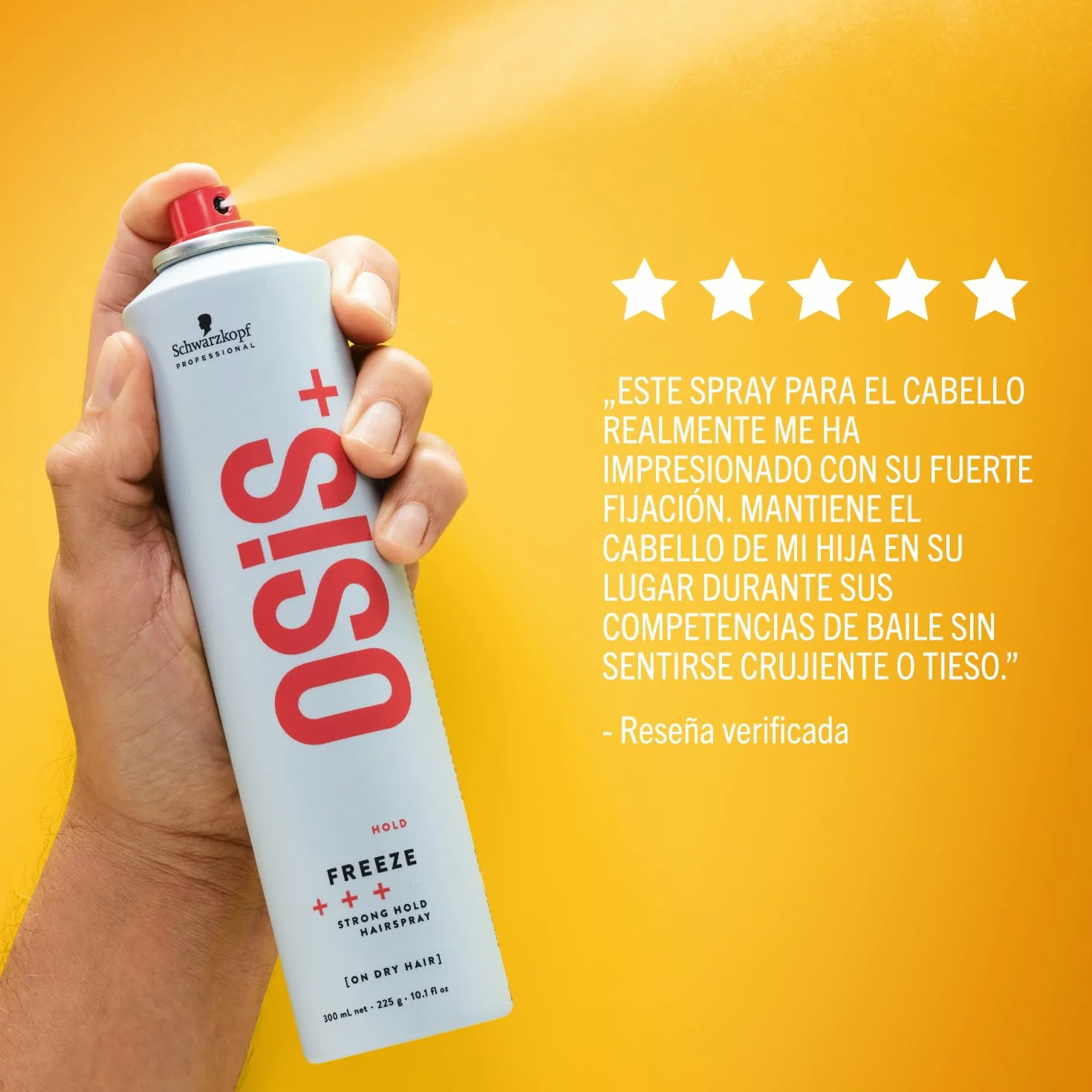 Schwarzkopf Osis Freeze Laca de Fijación Fuerte 500 ml