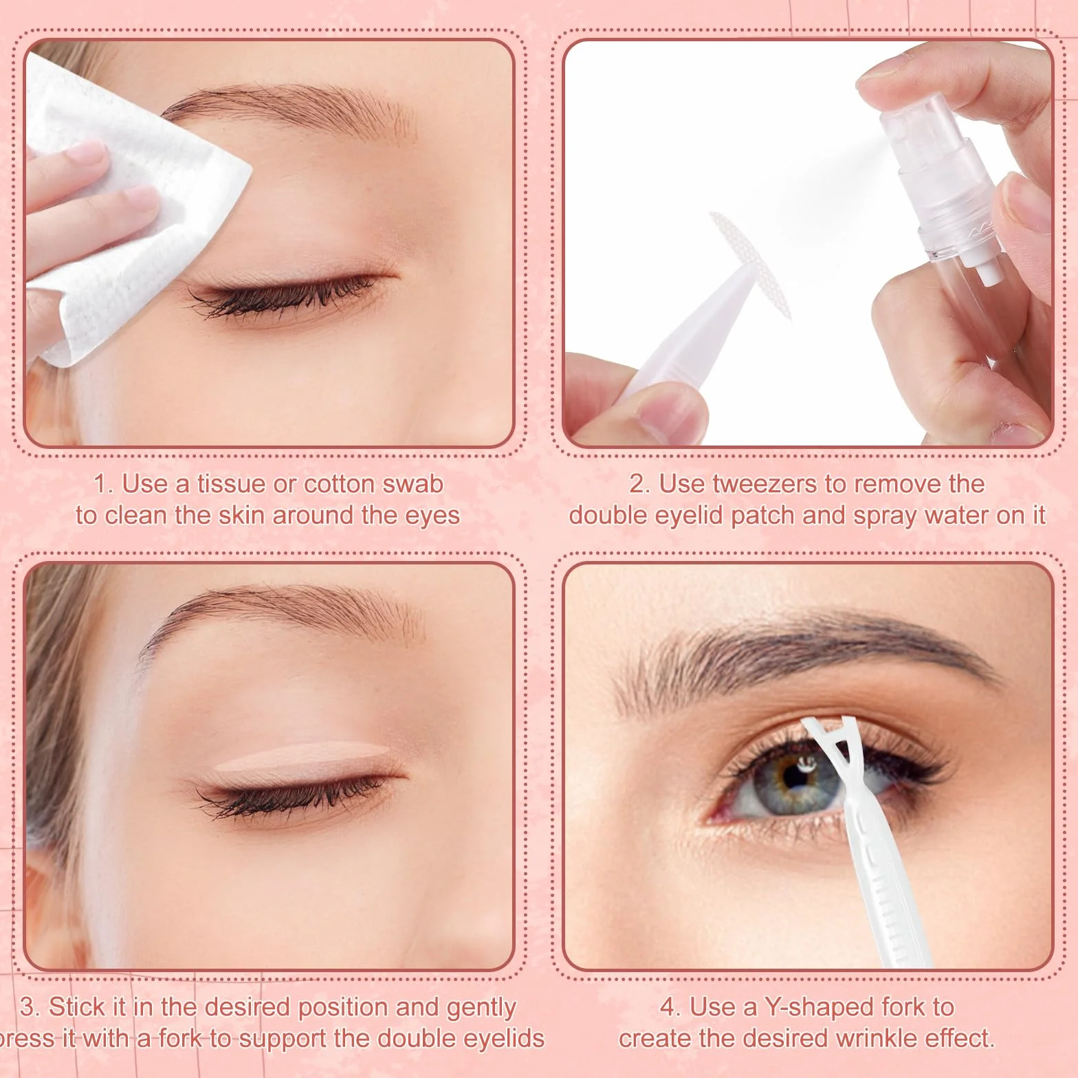 Remedio Cinta para Párpados Caídos Eyelid Lift Pegatinas L XL XXL