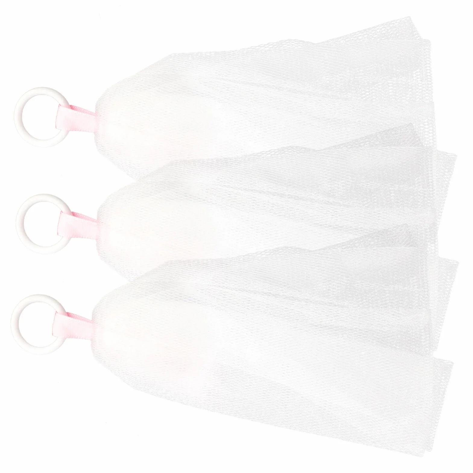 Red de Espuma Facial Limpiador de Burbujas 3 Piezas