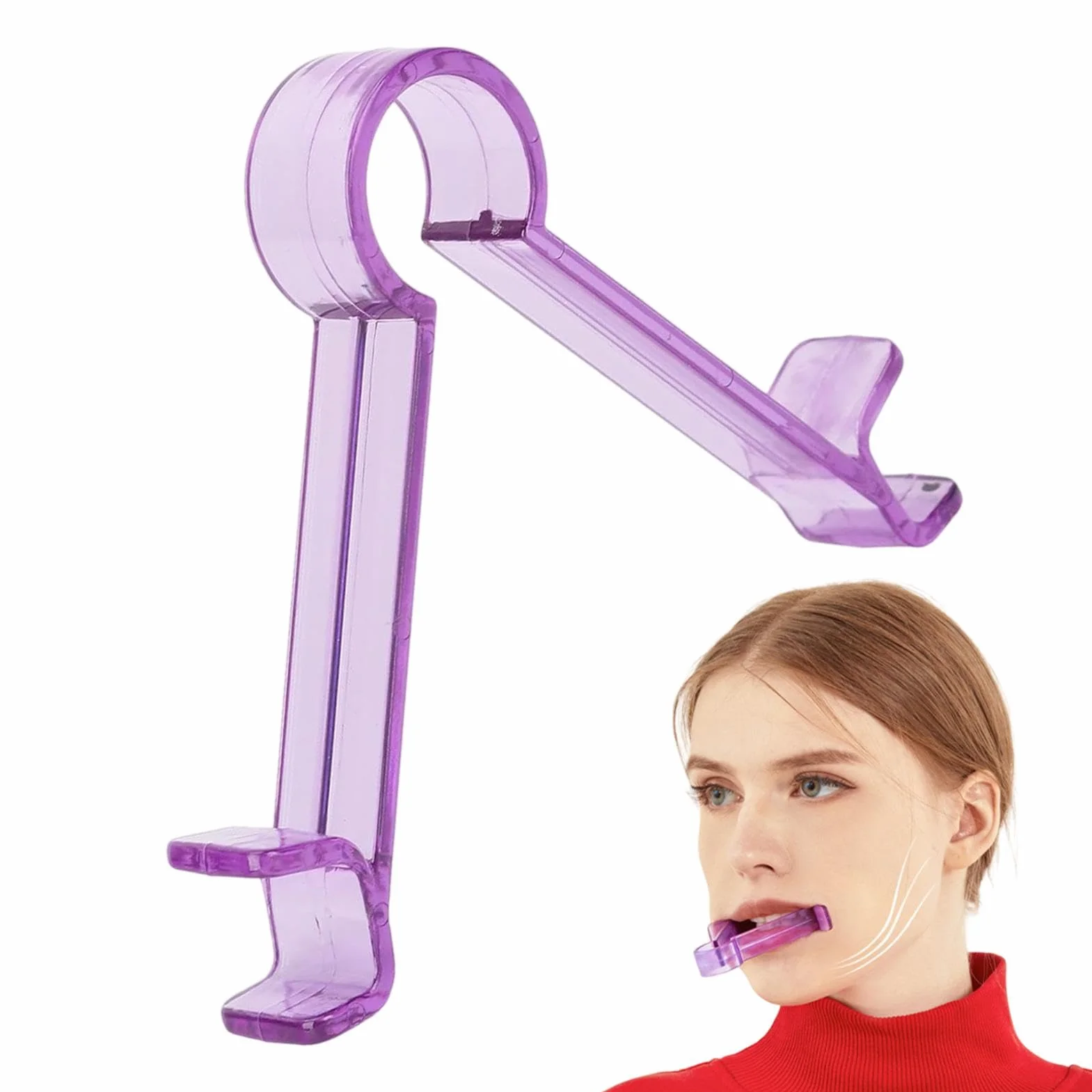 Ejercitador de tonificación de cuello y cara, herramienta de adelgazamiento facial, dispositivo de doble barbilla portátil