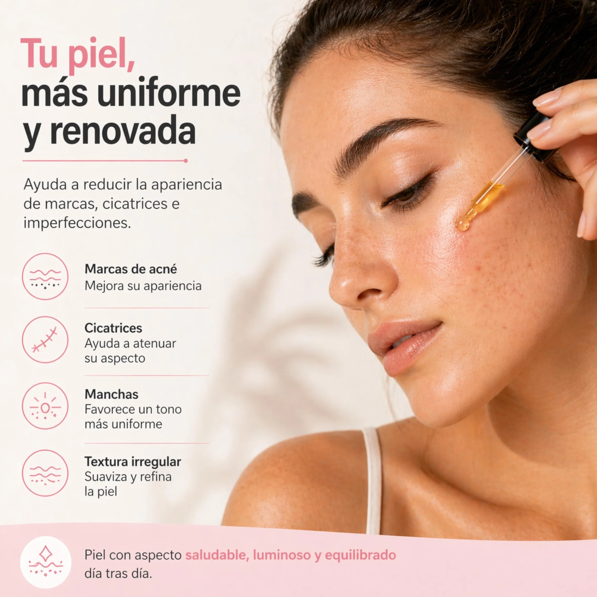 Aceite Rosa Mosqueta 100% Puro para Cicatrices - Essenciales 10 ml