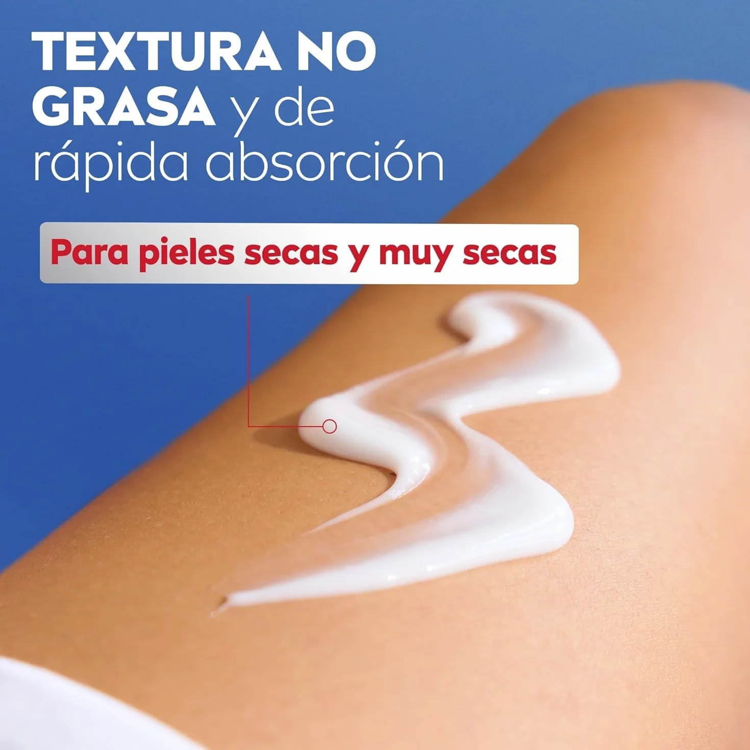 NIVEA crema hidratante corporal Repara & Cuida 400 ml para pieles secas y extra secas 72 h hidratación