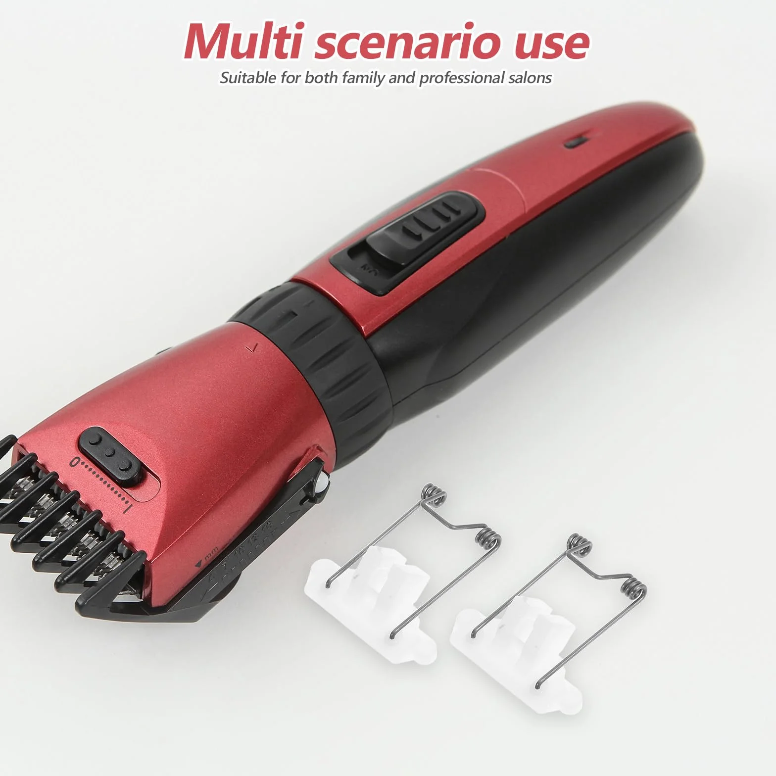 CHILDWEET Resortes de Tensión y Cabezal Oscilante 4 Piezas Plástico para Cortadora de Pelo
