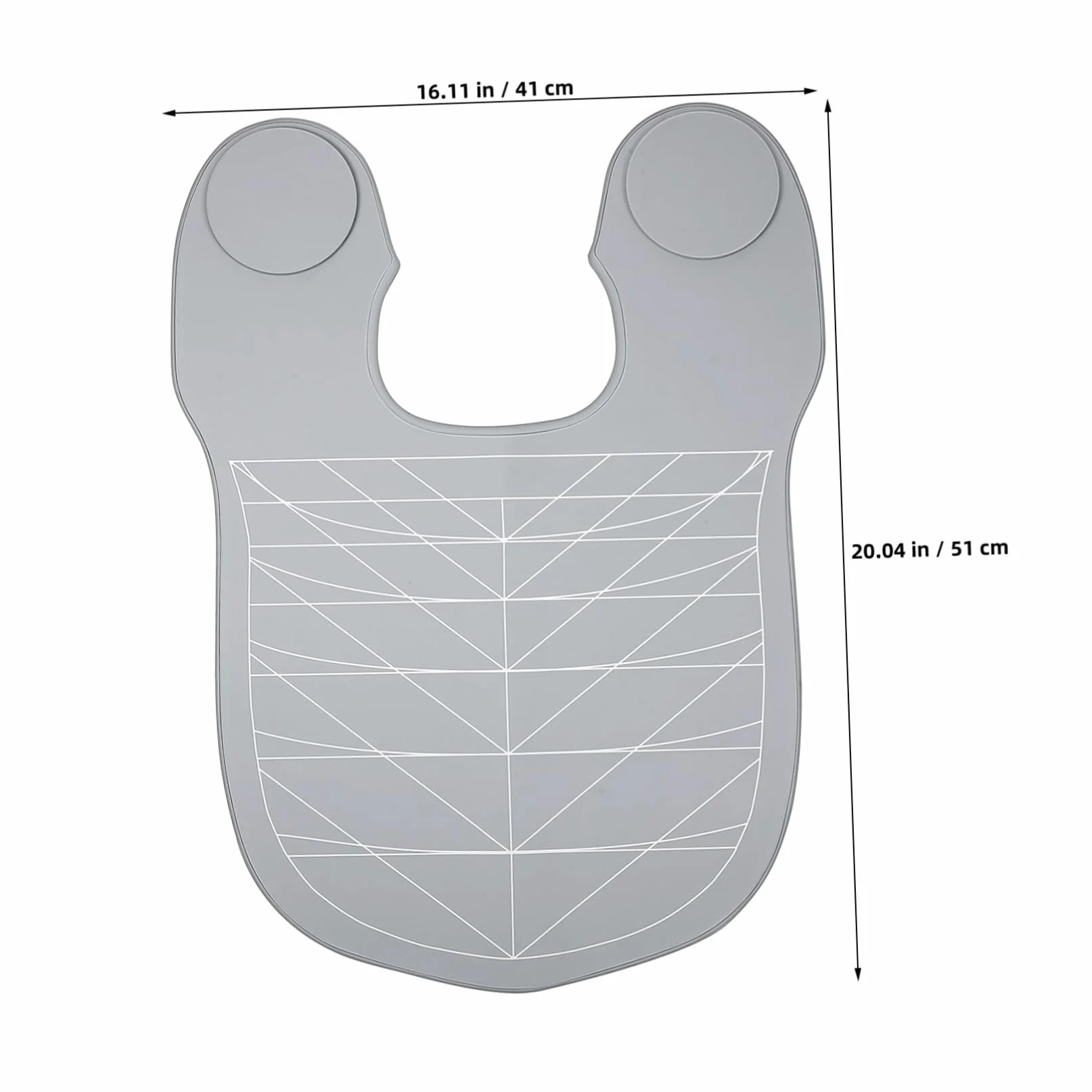 Capa de Corte de Pelo de Silicona Resistente a Manchas para Salones y Uso Doméstico