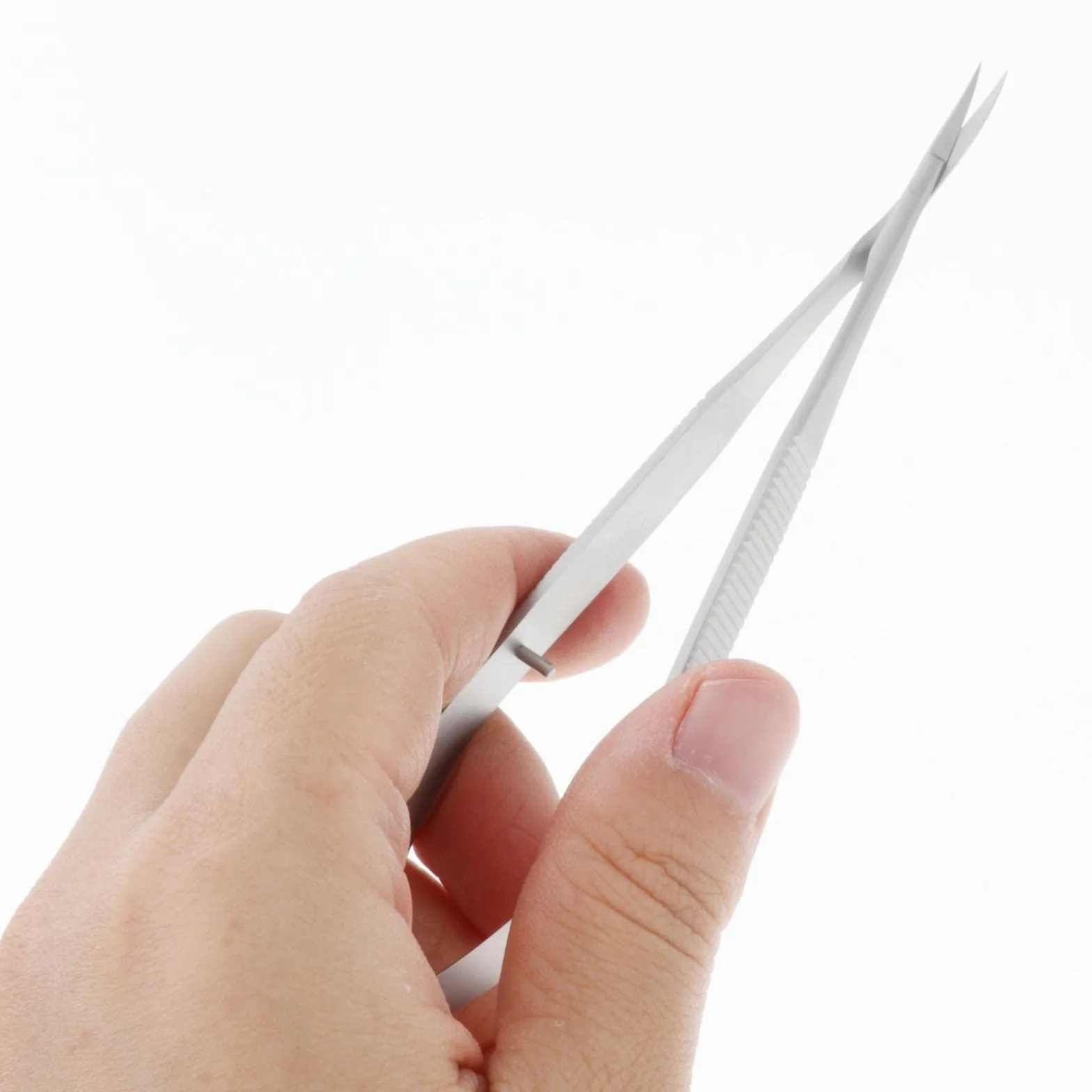 perfk Tijeras de Cutículas Tijeras Cutículas Tijeras Manicura Tijeras Cejas Tijeras Acero Inoxidable Curvadas Extra Finas Afiladas Adecuadas para Cui,