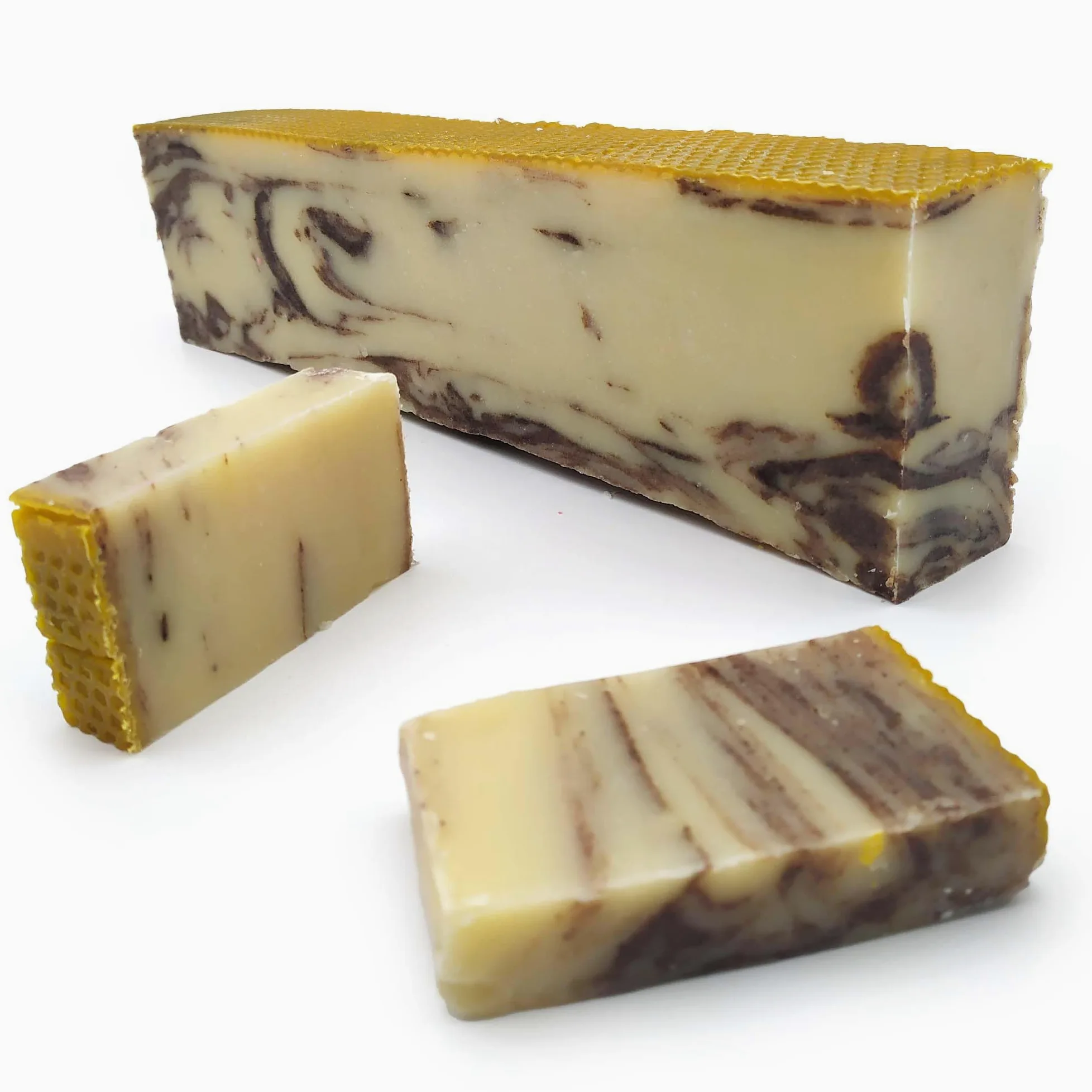 1 Uds. Barra de jabón artesano de Miel y propóleo (1.2kg) Venta al por mayor - DIY - Jabones naturales a granel - Hecho en España - Piel seca, sensible y apagada - Evita el ancé - Higiene íntima
