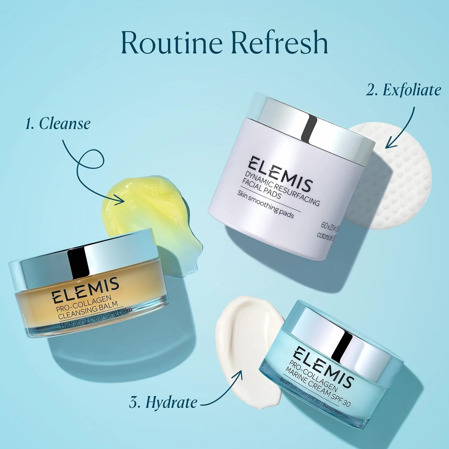 Elemis Bálsamo Limpiador Desnudo Pro-colágeno Hidratante Sin Aceite, Lavado De Cara Profundo, 100ml