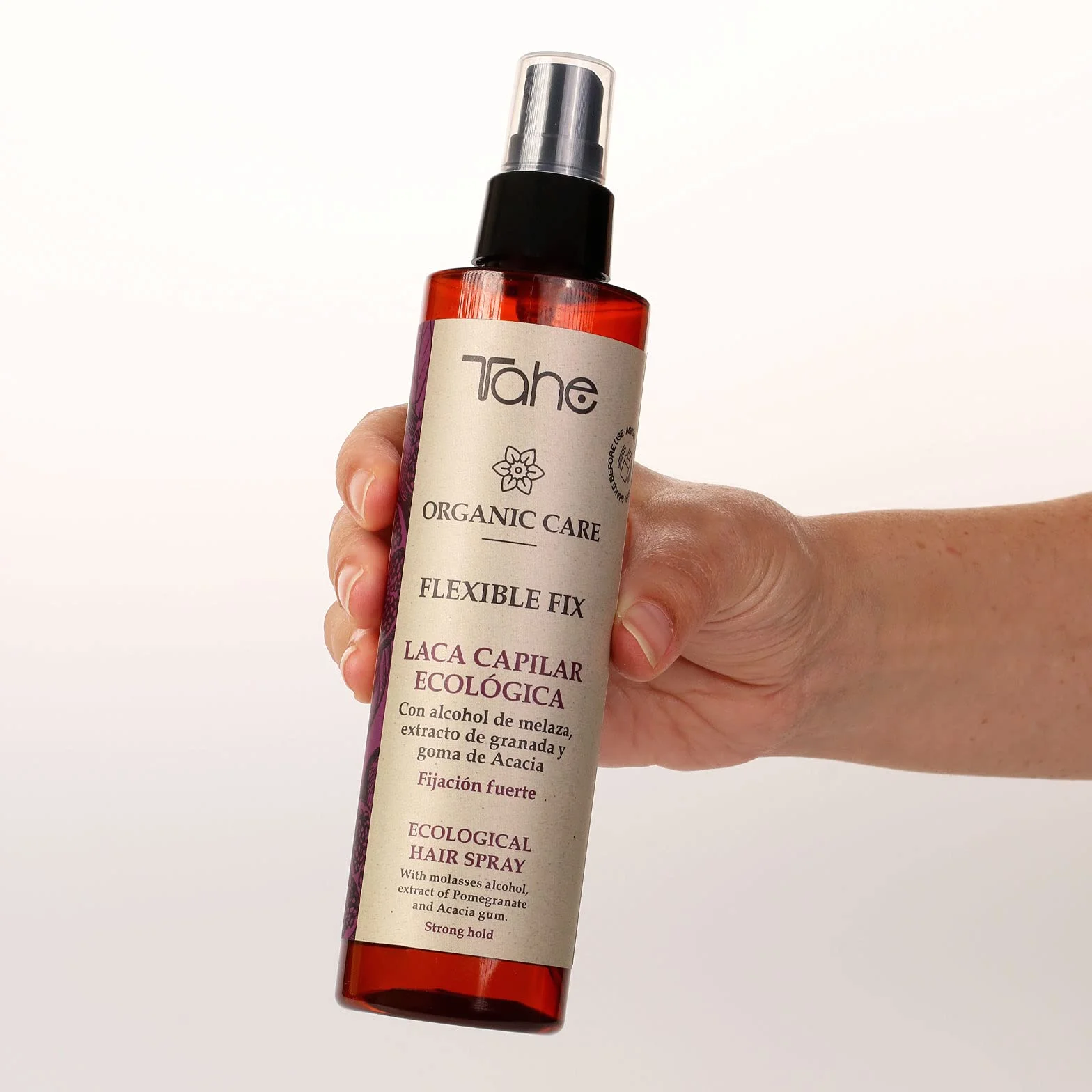 Tahe Organic Care Laca Capilar Flexible Fix Anti-humedad 200 ml