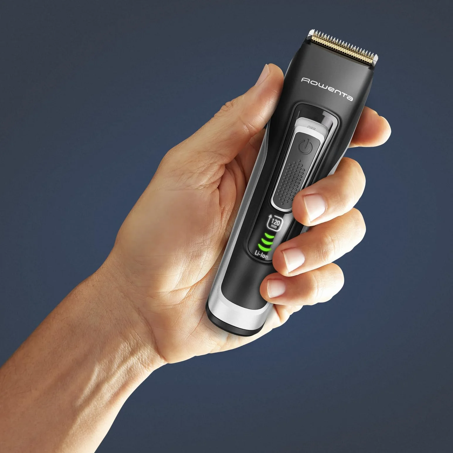 Rowenta Advancer Easy TN5201 Cortapelos Hombre Cuchillas Acero Inoxidable Revestimiento Titanio 29 Ajustes 0.5-30mm Autonomía 120min Carga Rápida Inalámbrico