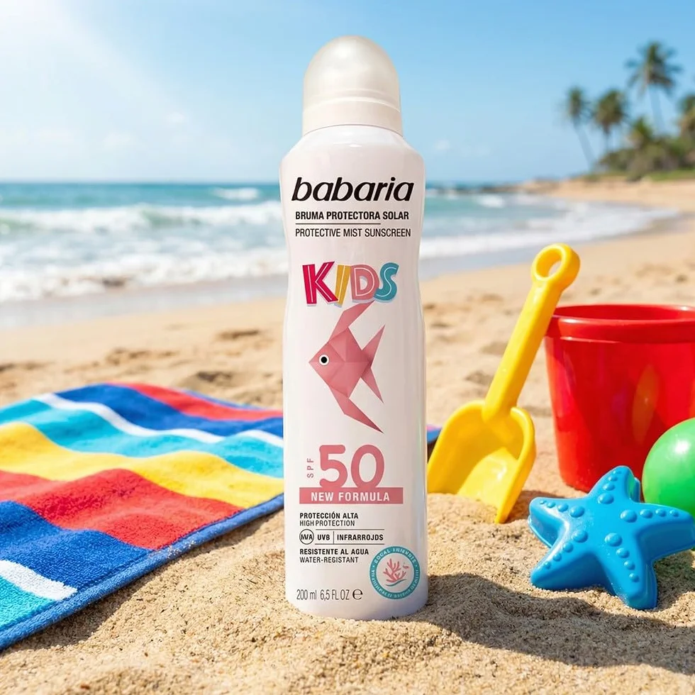 Babaria Bruma Protectora Solar Infantil SPF50 UVA-UVB Infrarrojos 200 ml