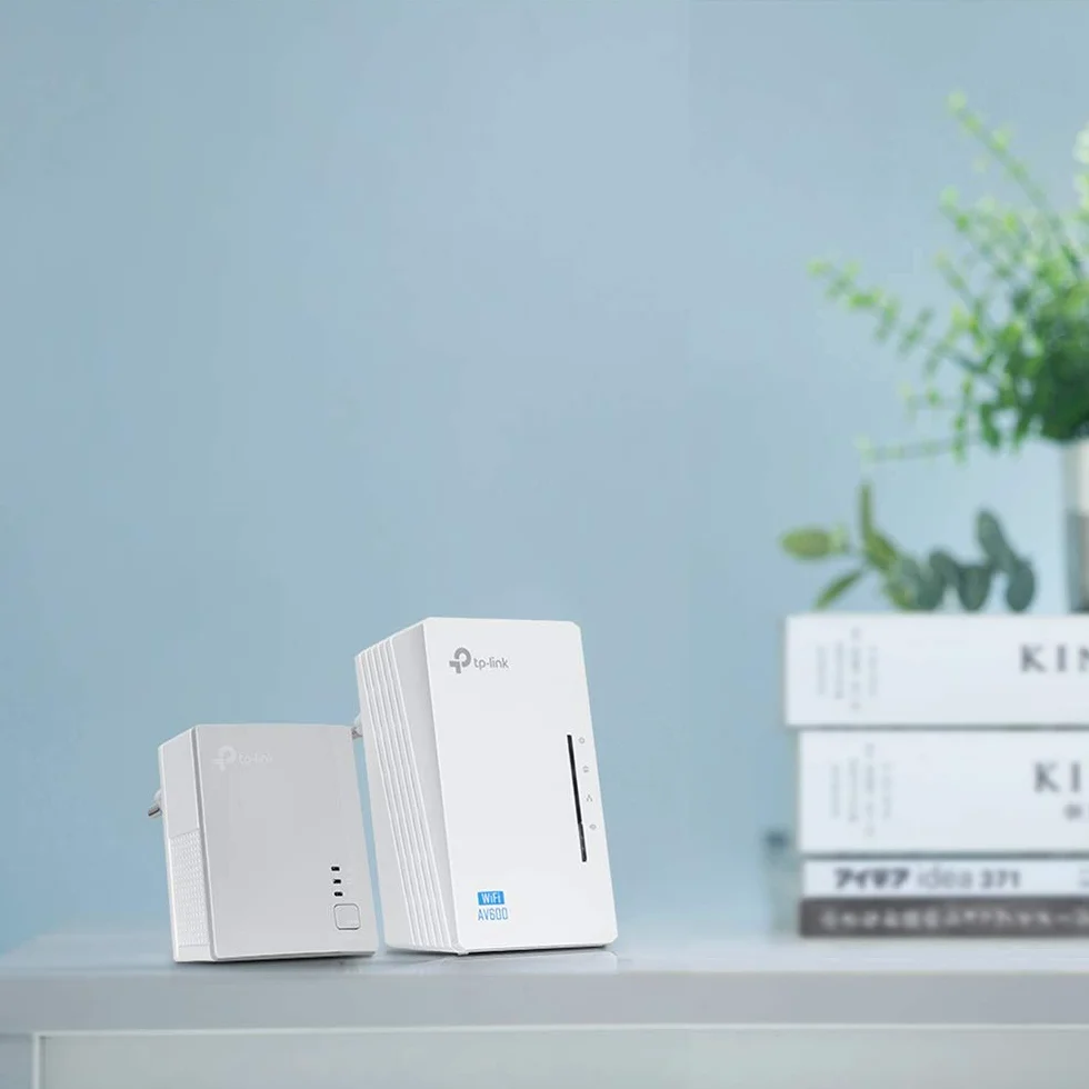 TP-Link TL-WPA4220 Kit Adaptadores Línea Eléctrica WiFi AV 600 Mbps Repetidor Red 3 Puertos Blanco