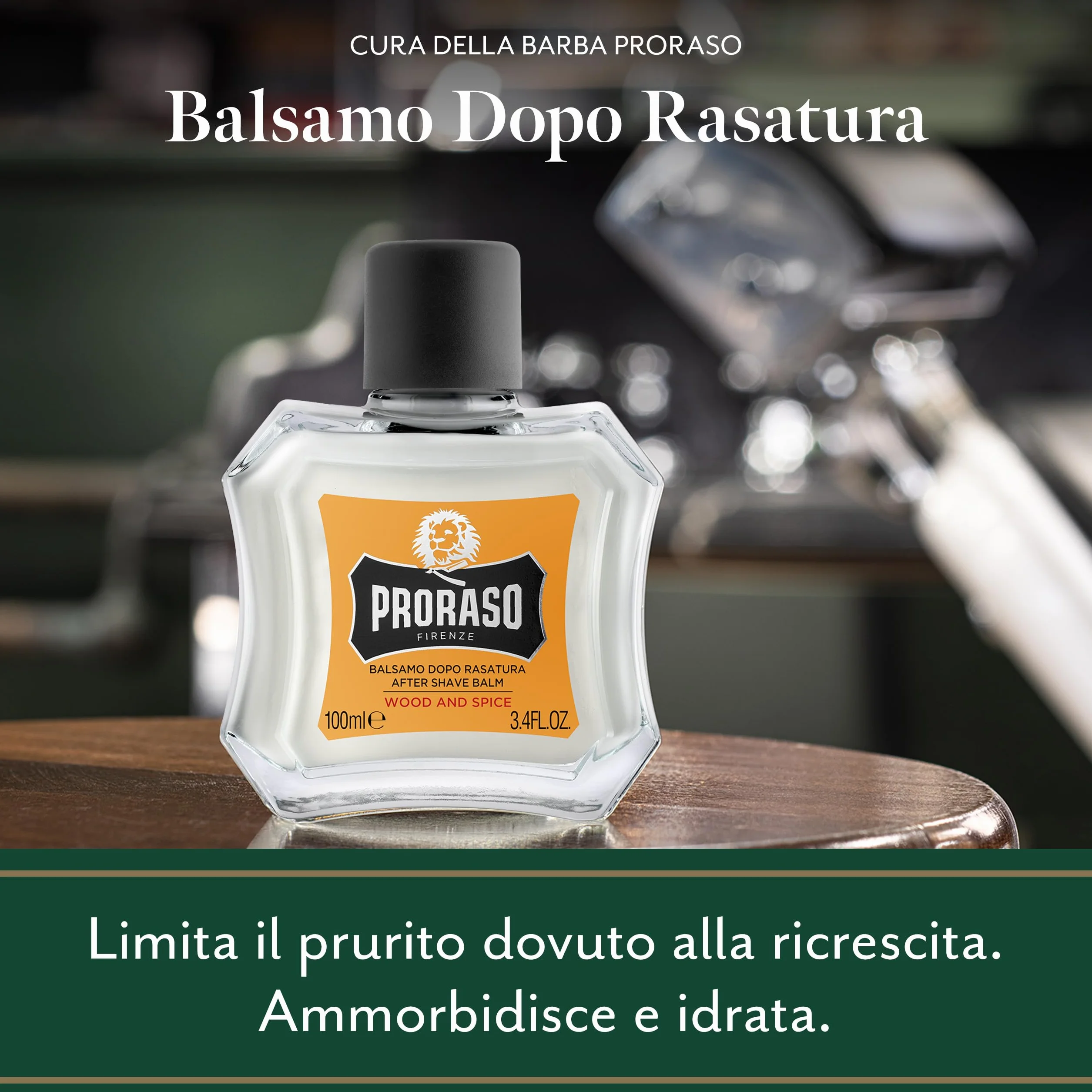 Proraso After Shave bálsamo 100 ml aroma madera especias