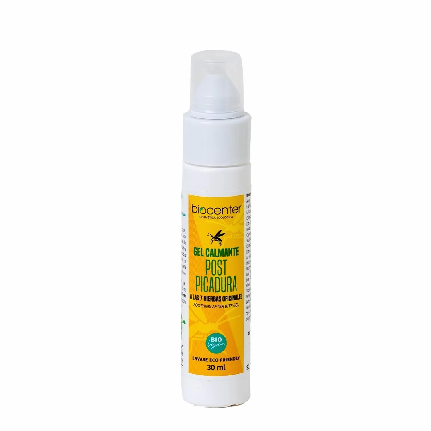 Biocenter Gel Calmante Post Picadura Natural Alivio Inmediato Picaduras Irritaciones Piel