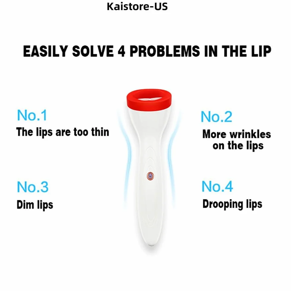 Lip Plumper Tool Eléctrico, Lip Enhancer Device, Lip Beauty Instrument para Mujeres y Niñas