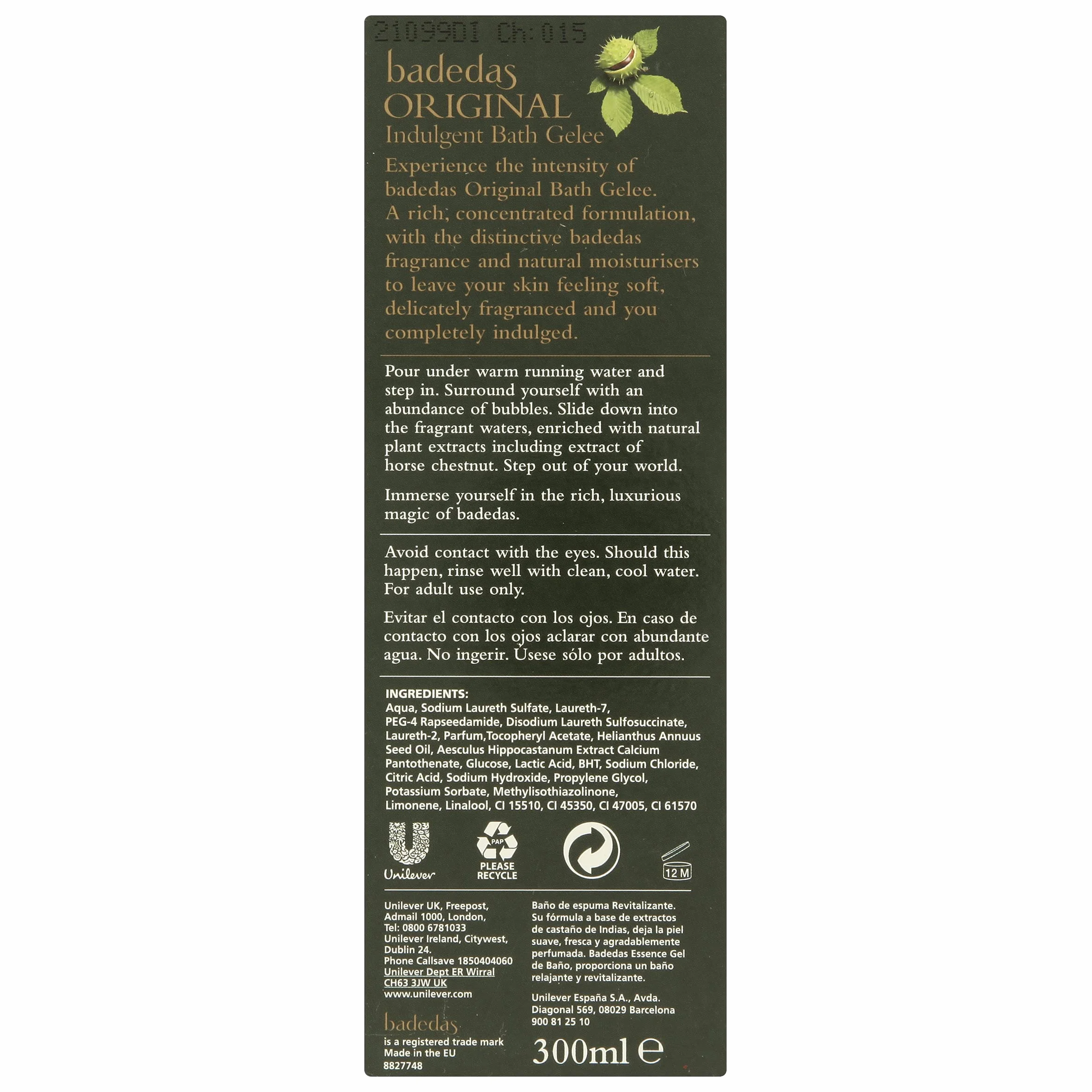 Badedas Essence Bath Gelee 300 ml
