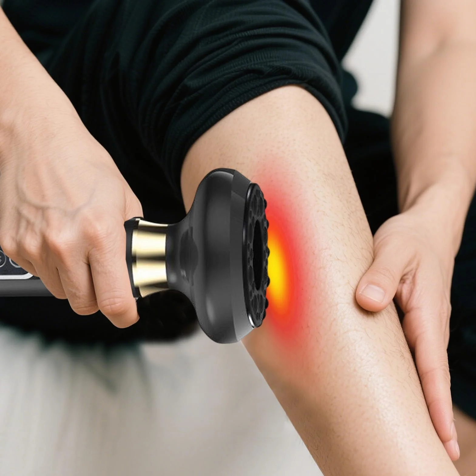 MASSAGER DE CELULITIS - SHAPER CUERPO, MASSAGER AJUSTABLE | 12 niveles terapia de vibración, dispositivo tonificante adelgazante para las piernas de los brazos de la cintura 'abdomen