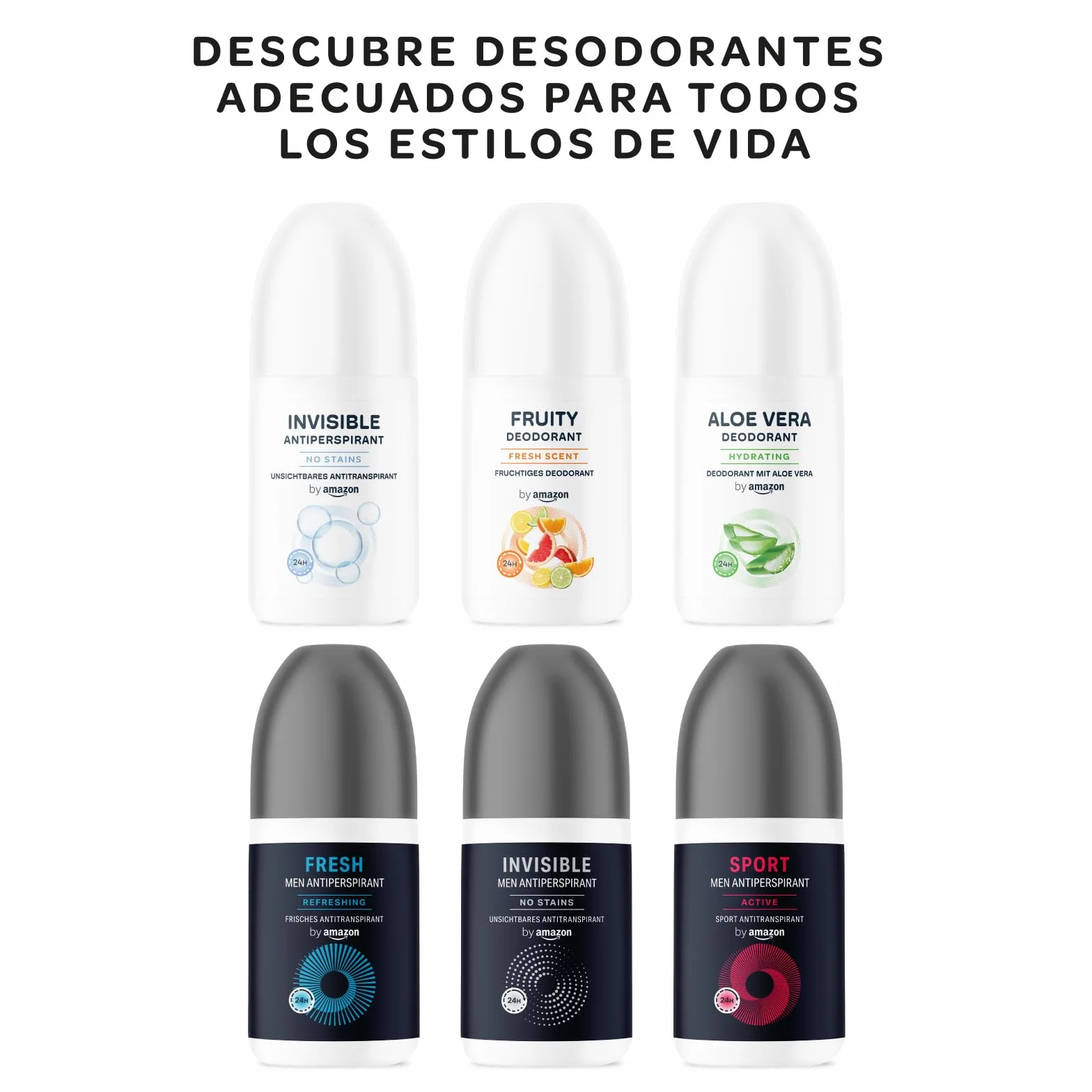 Desodorante de bola de Aloe Vera 75 ml