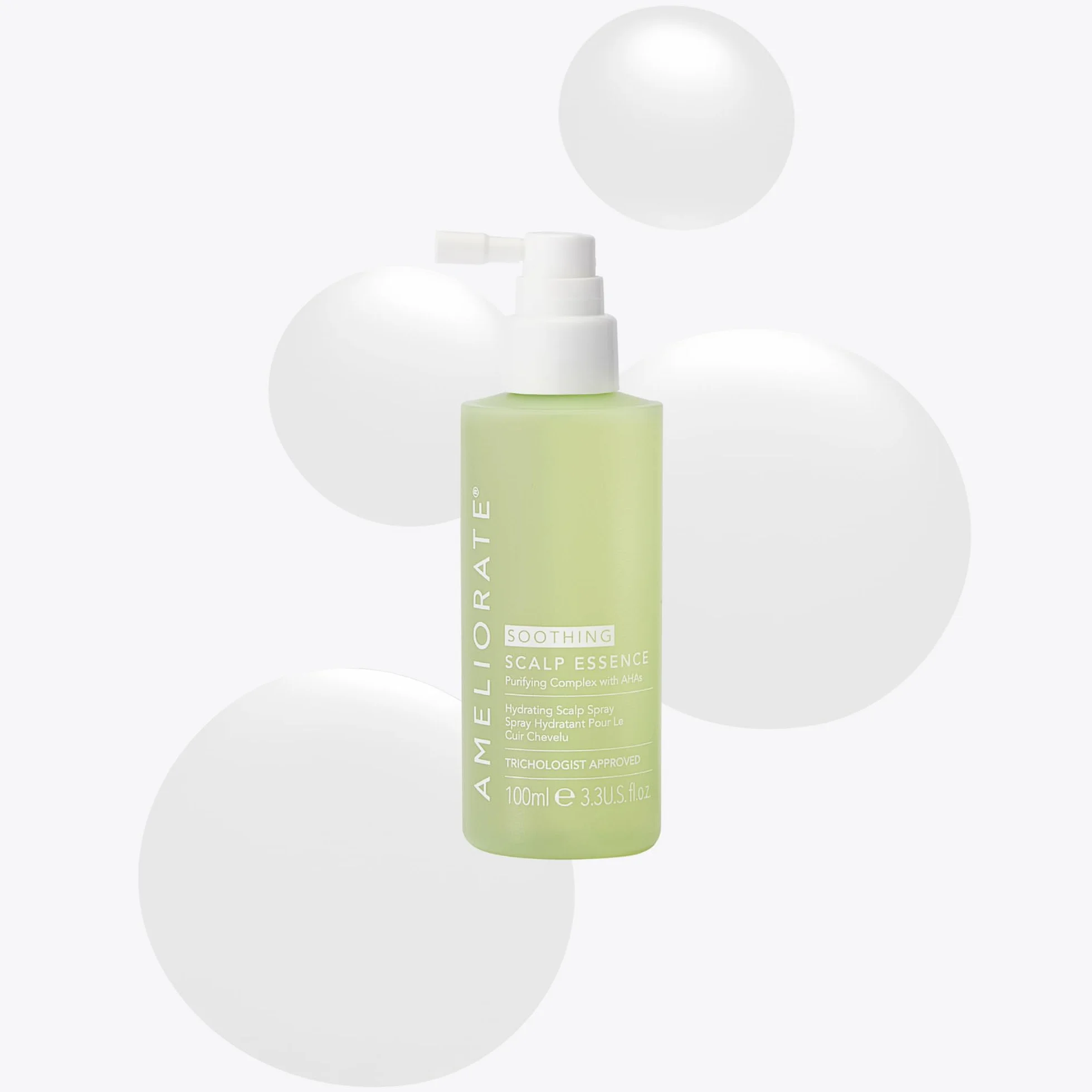 AMELIORATE Soothing Scalp Essence 100ml for Dry, Flaky, Itchy Scalp