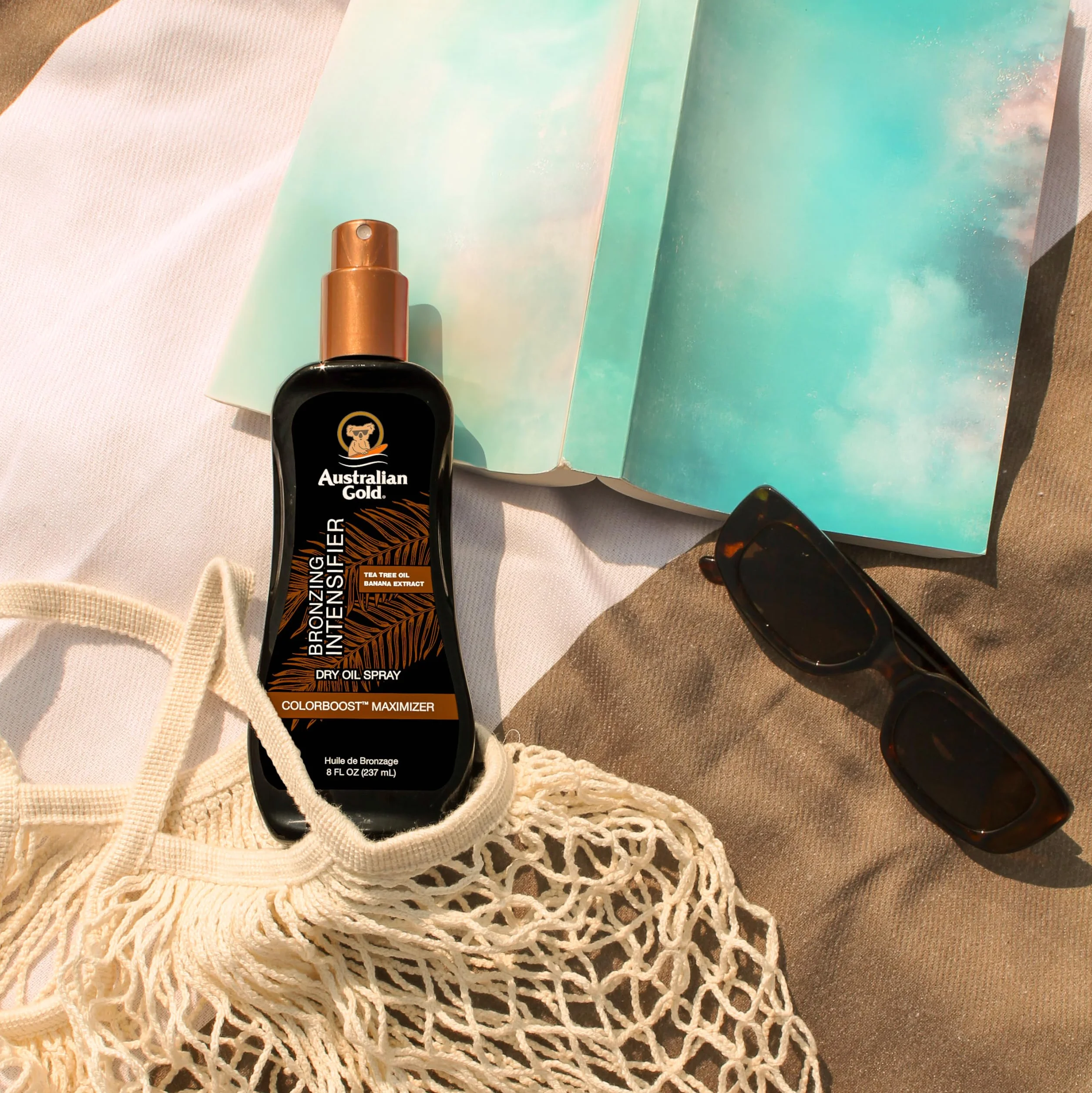 Australian Gold Intensifier Dry Acelerador del Bronceado 237 Ml tono de piel medio