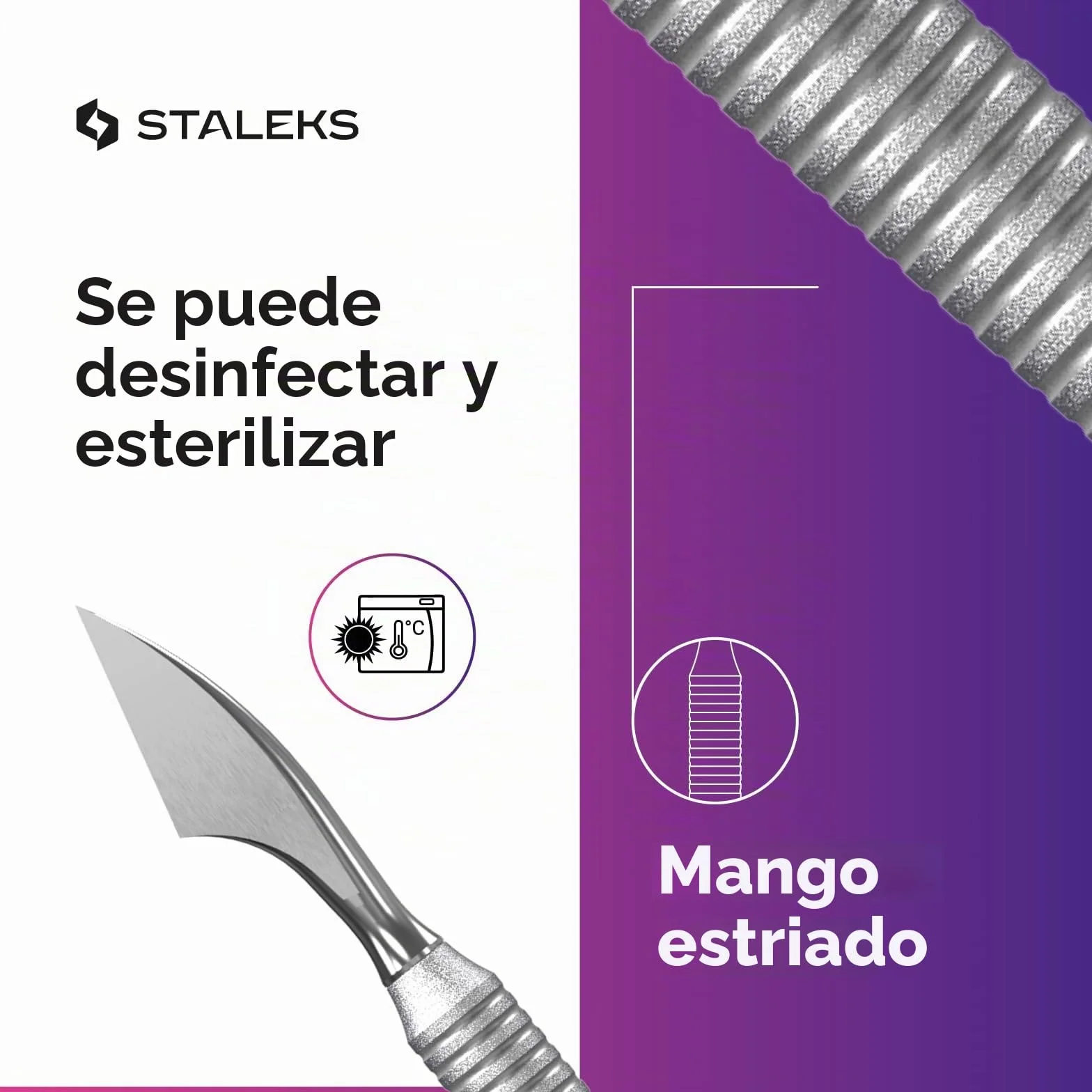 Staleks Empujador para cutículas Smart 50 Type 2