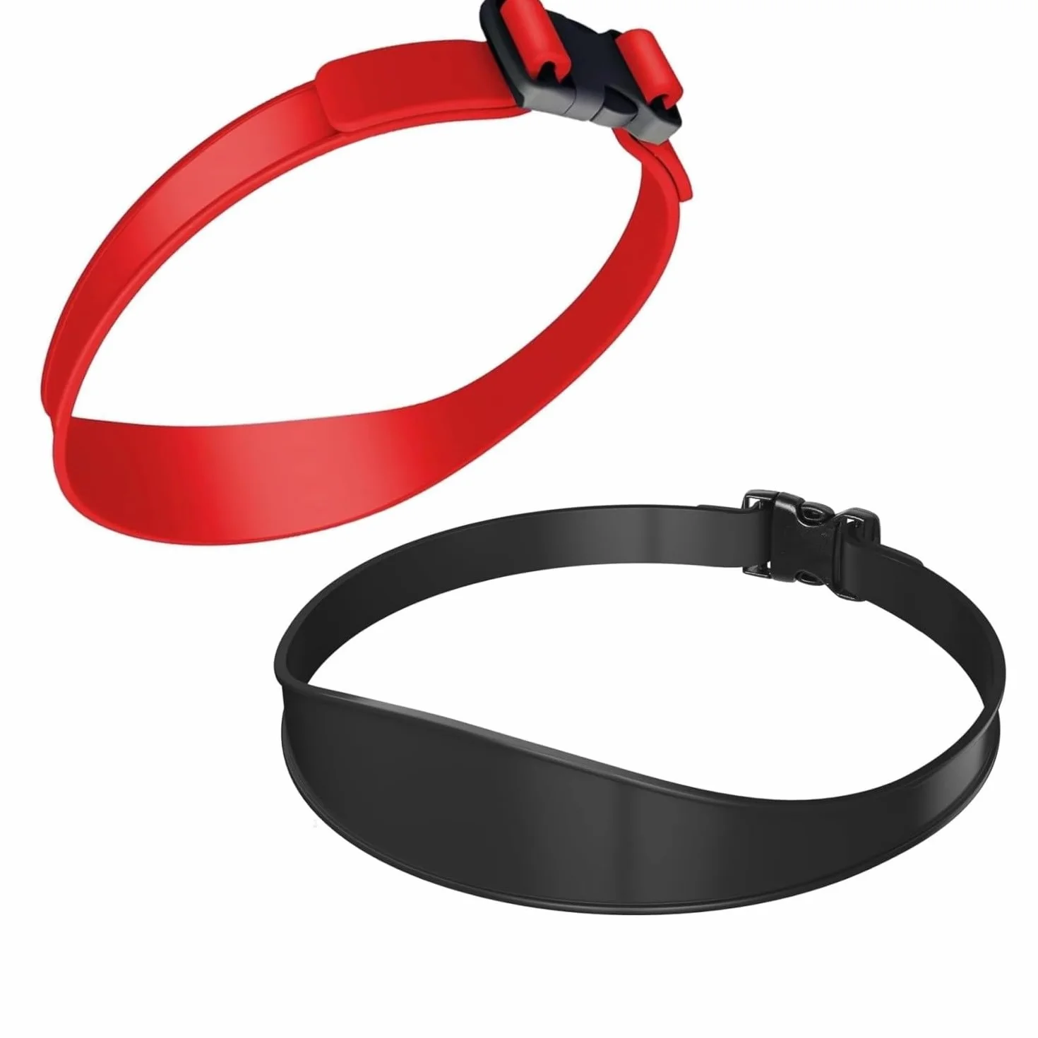 Banda Ajustable de Corte de Pelo de Silicona, 2 Piezas con Instrucciones y Plantilla para Autocortes
